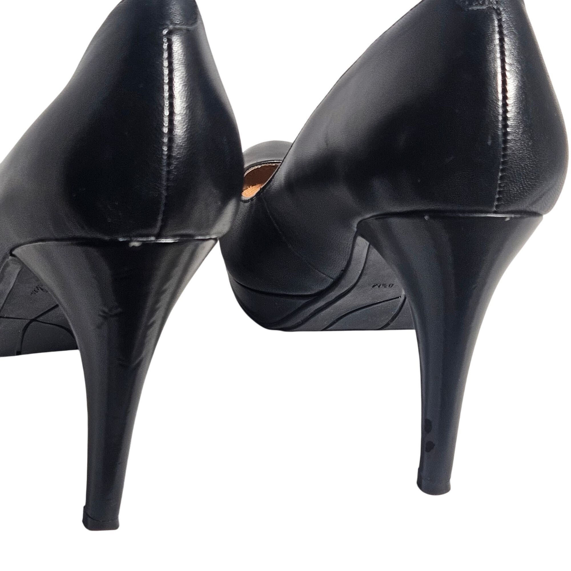 Marc Fisher Marc Fisher Women’s Black Leather Heels 8.5M | Quiet Luxury Size US 8.5 / IT 38.5 - 14 Thumbnail