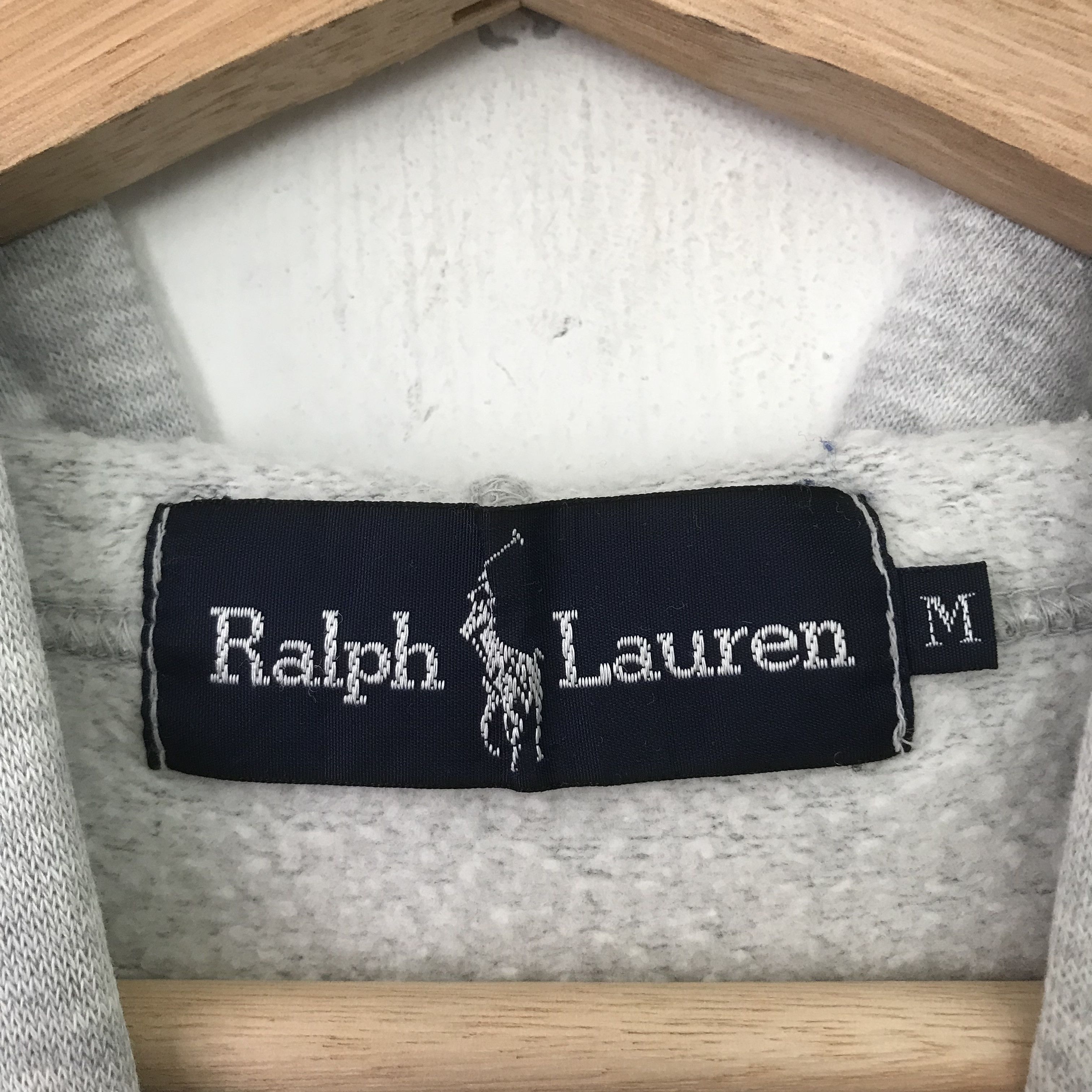 Polo Ralph Lauren vintage sweatshirt polo ralph lauren gray - 424 Size US M / EU 48-50 / 2 - 10 Thumbnail