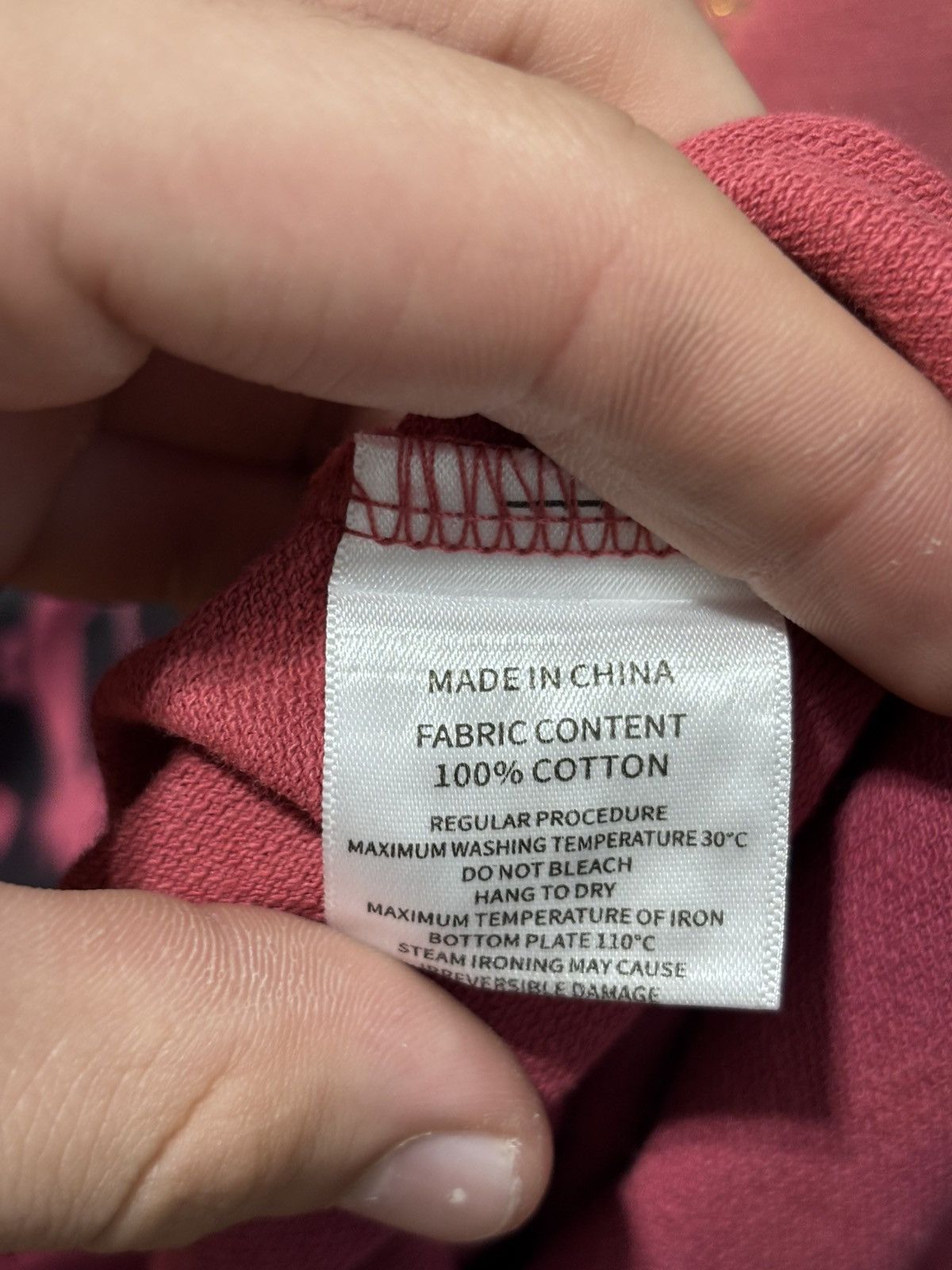 Designer SSBD CHRIST SAVES RED TEE Size US L / EU 52-54 / 3 - 6 Thumbnail