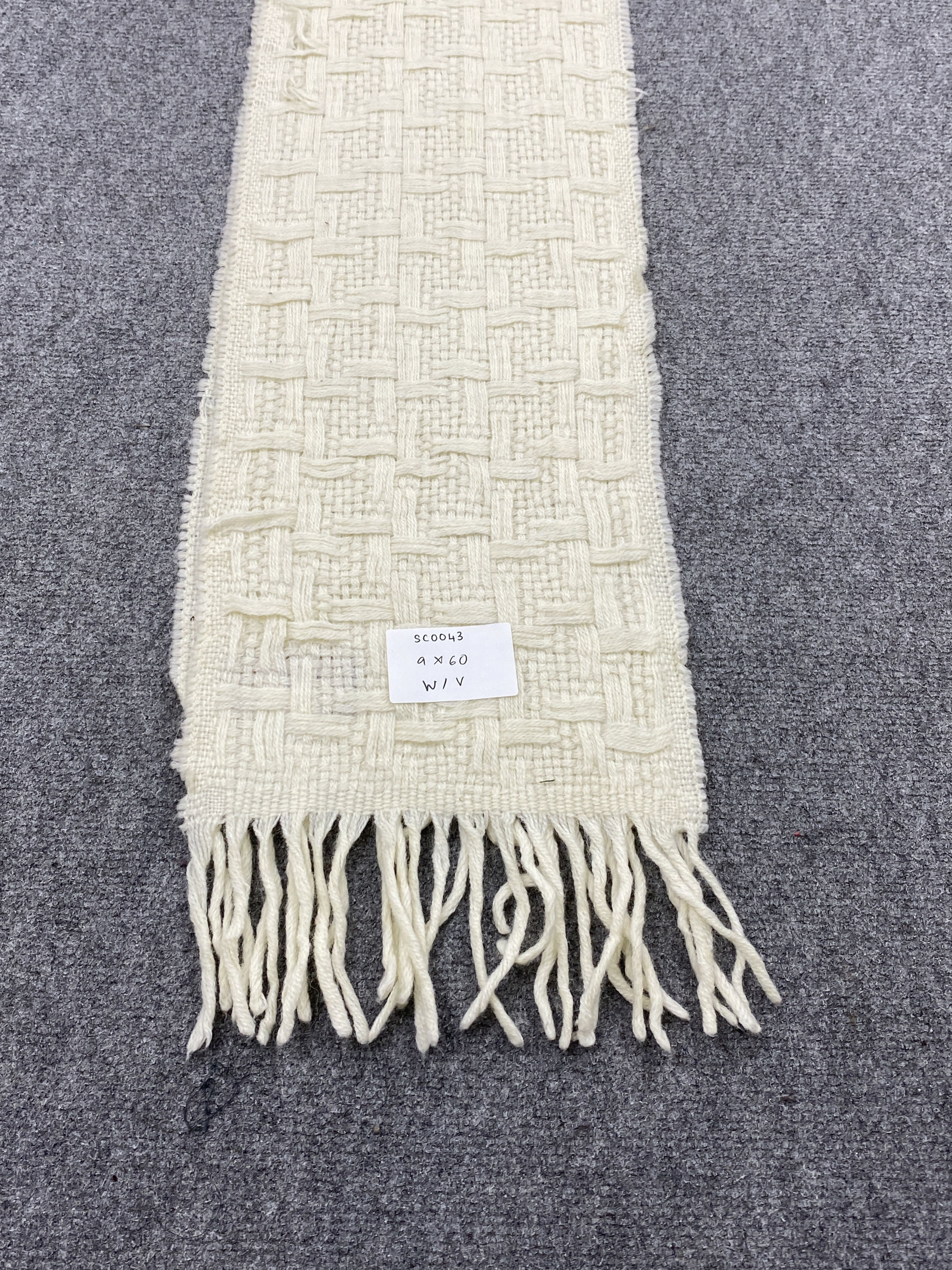 Vintage Vintage A&S Co. Knitted Scarf / Muffler / Neckwear - SC0043 Size ONE SIZE - 7 Thumbnail