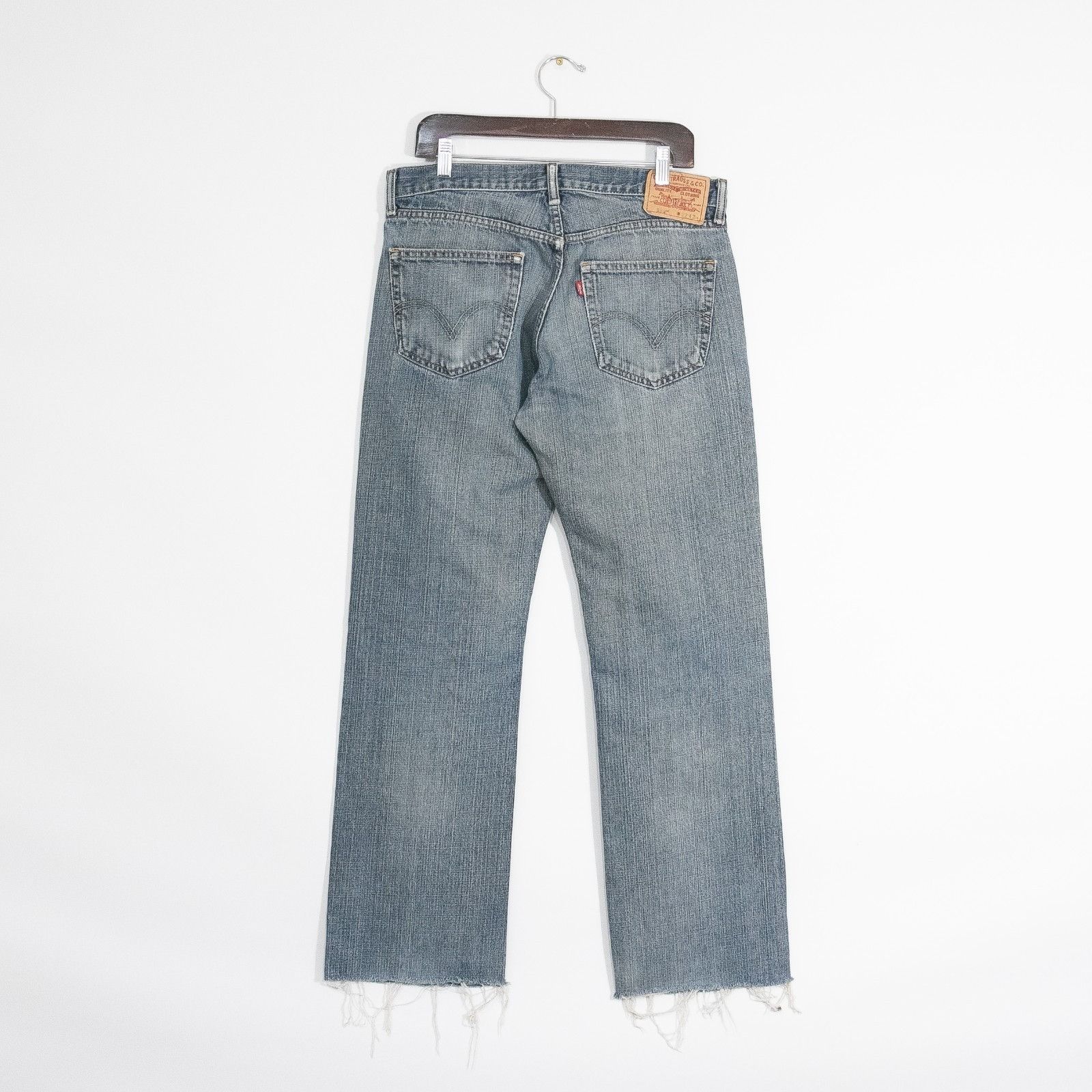 Levi's Vintage Y2K Levis 559 Jeans 32x31 Relaxed Loose Fit Straight Size US 32 / EU 48 - 7 Thumbnail