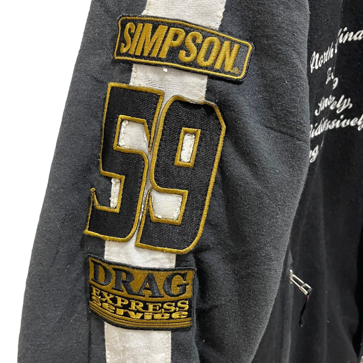 YELLOW CORN SIMPSON Motorcycle Winning Edge Racing Jacket Size US L / EU 52-54 / 3 - 6 Thumbnail
