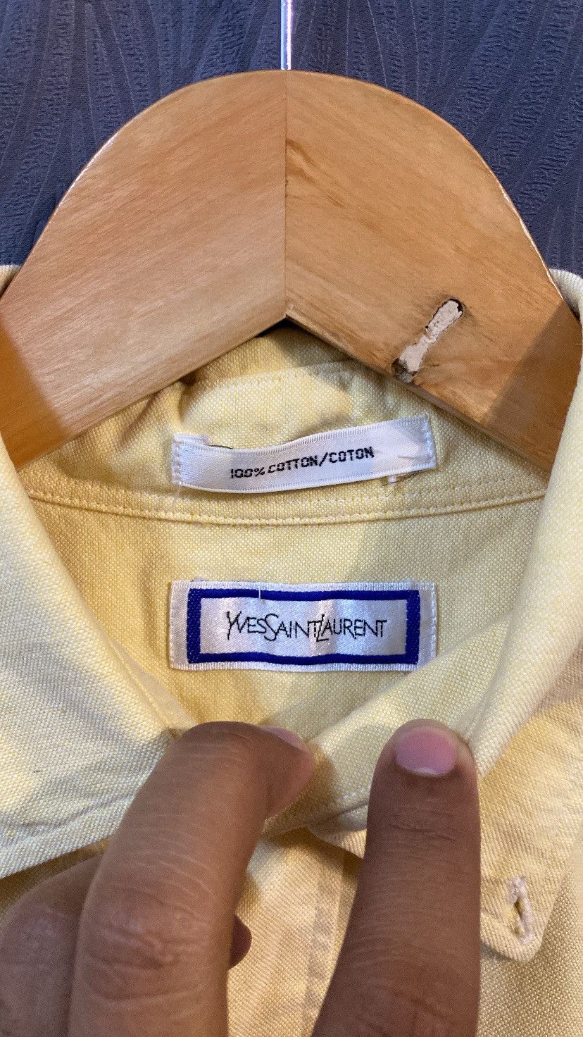 Designer × Yves Saint Laurent YVES SAINT LAURENT SHIRT BUTTON UP Size US M / EU 48-50 / 2 - 3 Thumbnail