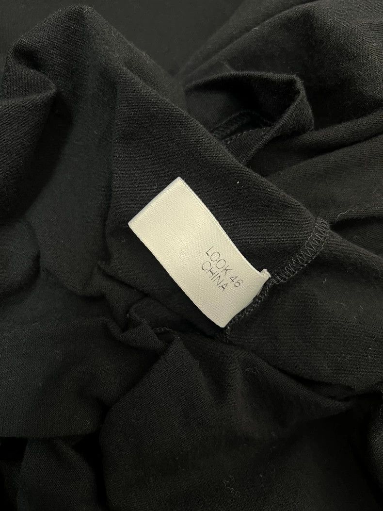 Saint Laurent Paris Saint Laurent Paris Black Hem and Crimped Edges for Sprin Size US M / EU 48-50 / 2 - 6 Thumbnail