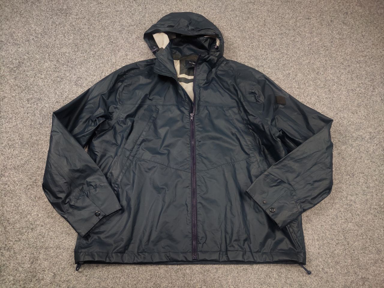 Paul Smith Paul Smith Vintage Navy blue windbreaker membrane pockets Size US XL / EU 56 / 4 - 4 Thumbnail