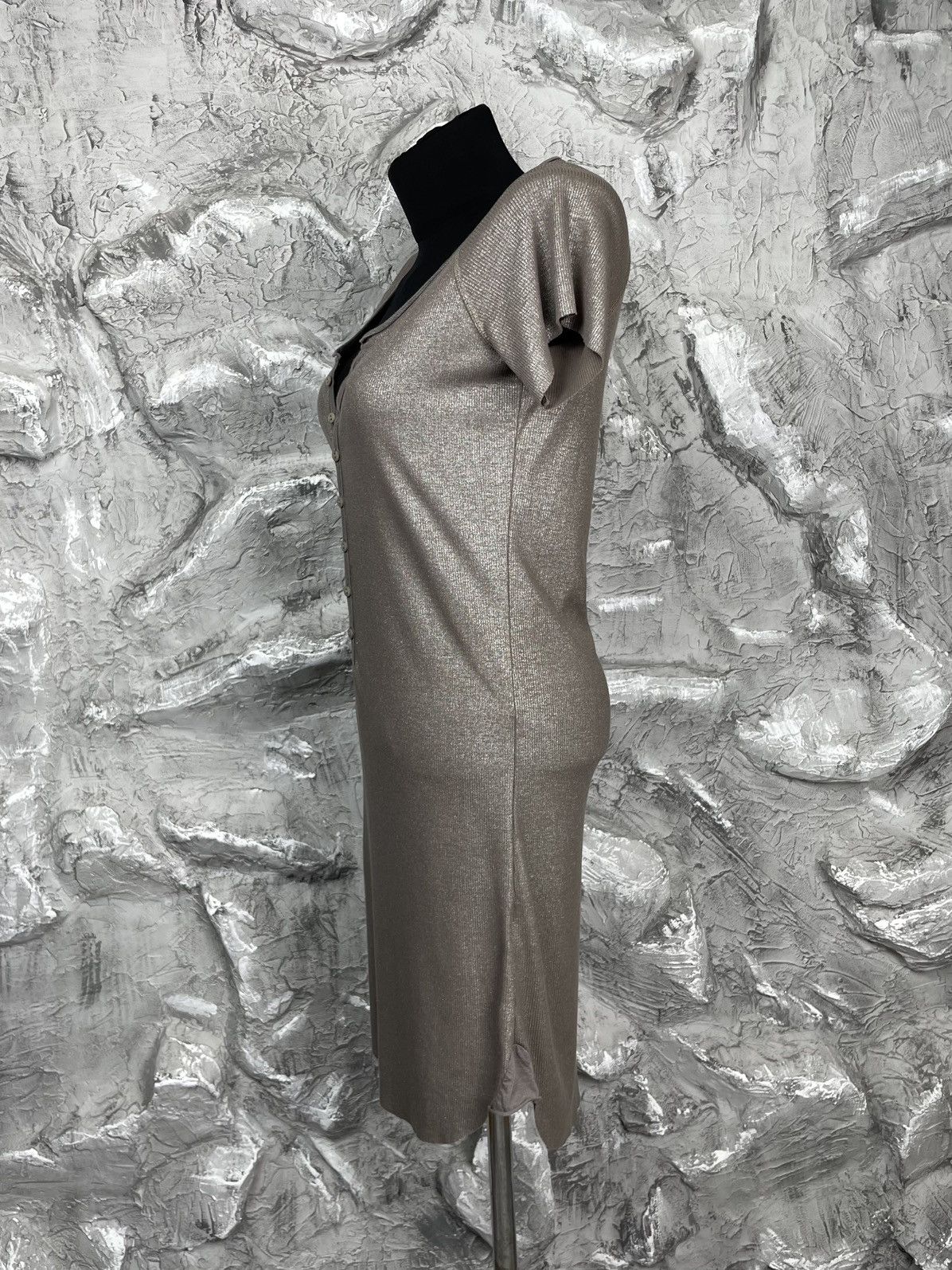 Japanese Brand × Le Grande Bleu (L.G.B.) L.G.B Glamour Shiny Blouse Dress Japanese Archive Y2K Size S / US 4 / IT 40 - 3 Thumbnail