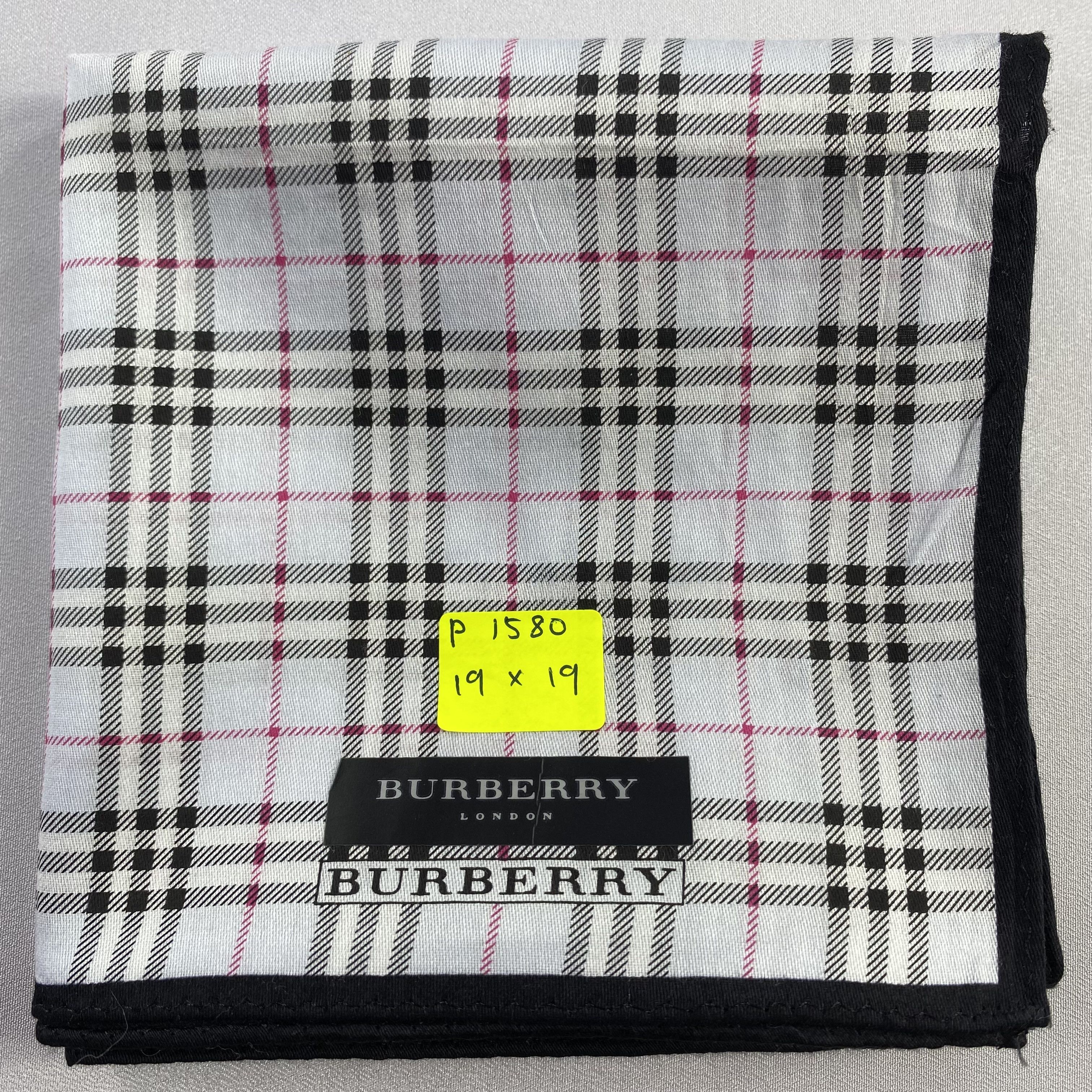 Burberry × Vintage Burberry Handkerchief / Neckerchief / Bandana-P1580 Size ONE SIZE - 6 Thumbnail