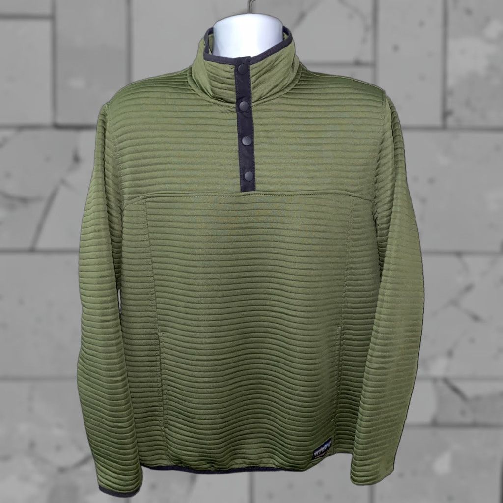 Vintage Gerry Jacket Mens Green Polyester 1/2 Snap Button Size M Size US M / EU 48-50 / 2 - 1 Thumbnail