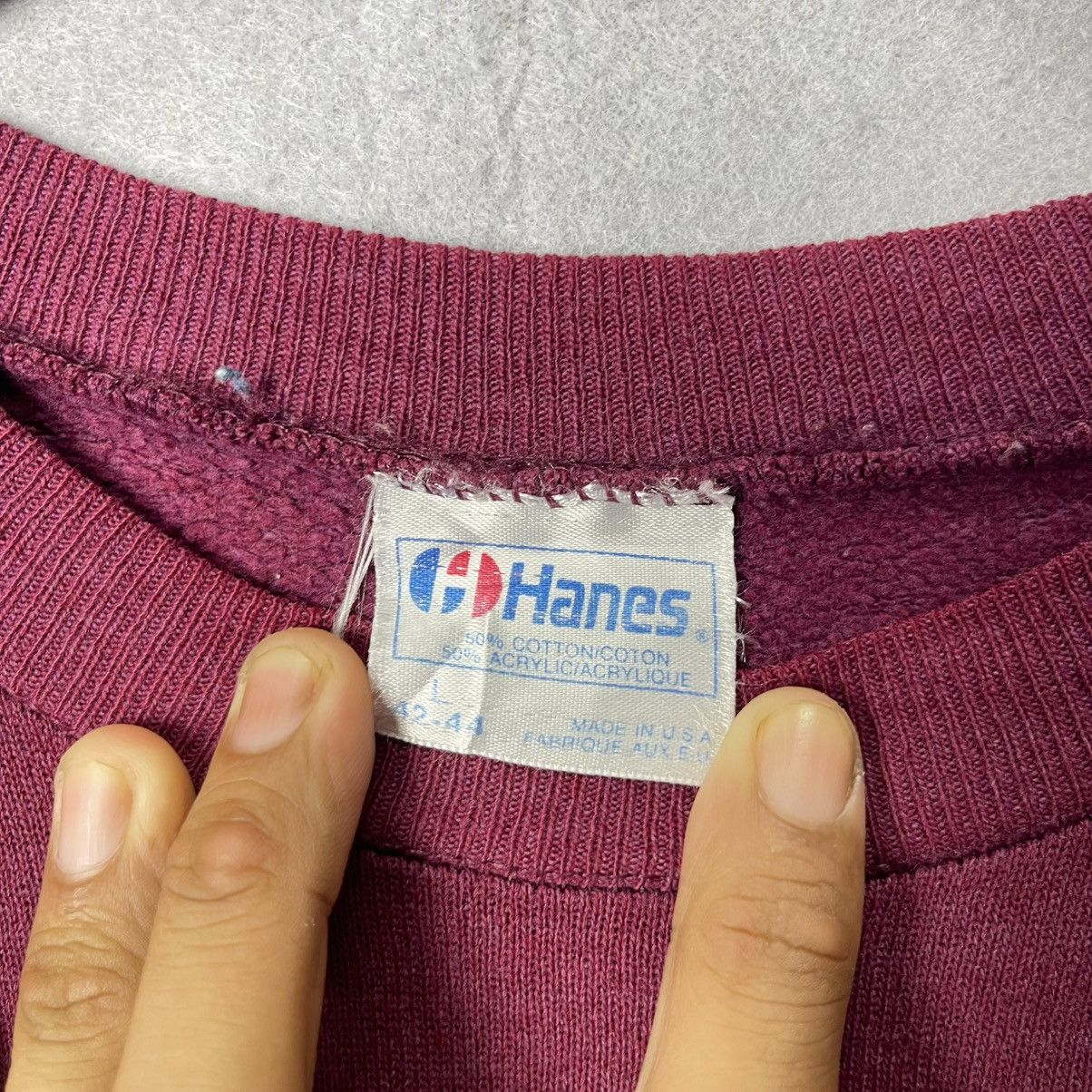 Hanes Vintage Harvard Crewneck Sweatshirt USA Size US L / EU 52-54 / 3 - 7 Thumbnail