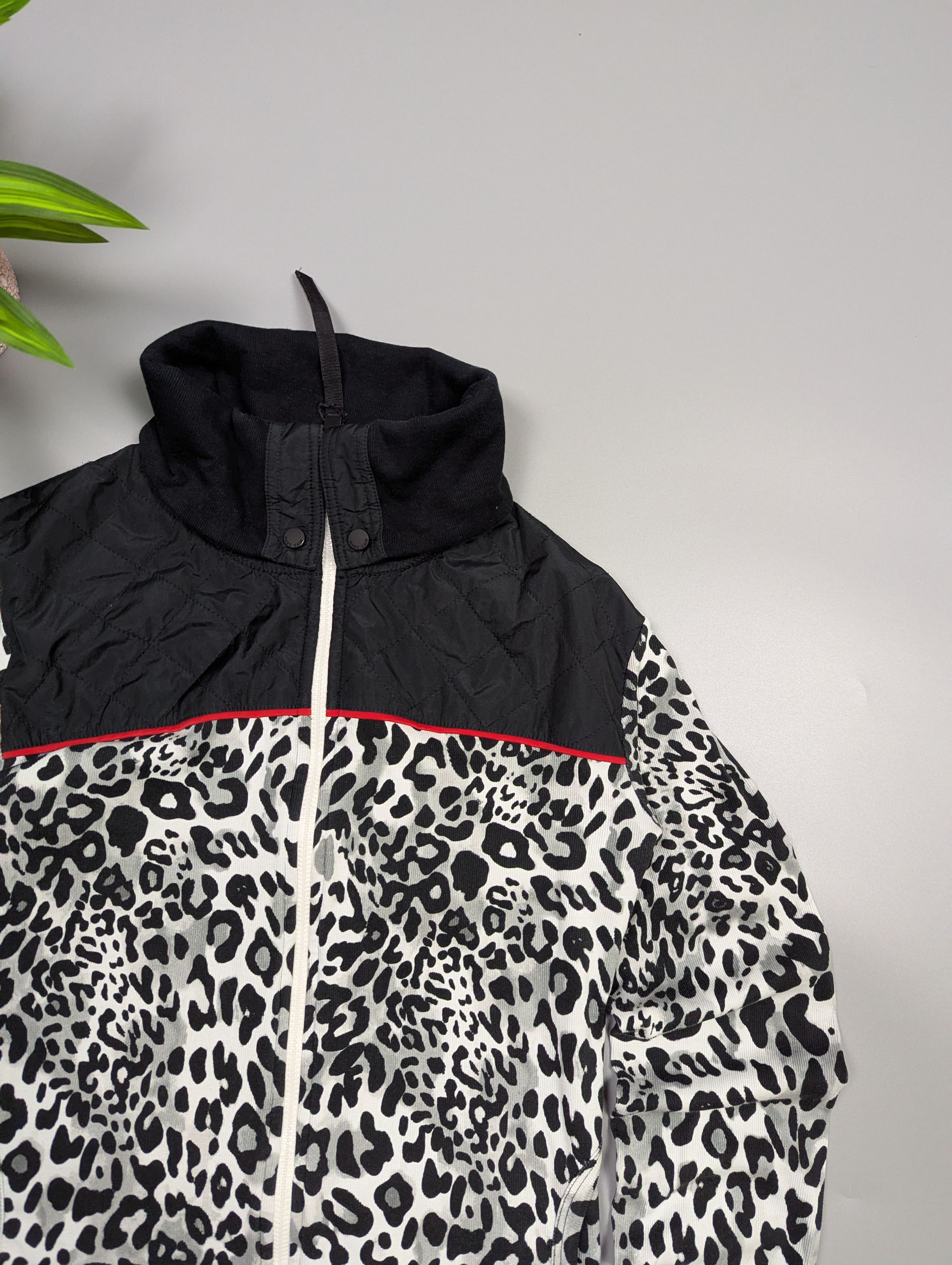 Other MARC CAIN Women’s Leopard Print Full Zip Jacket/Sweatshirt Size M / US 6-8 / IT 42-44 - 4 Thumbnail