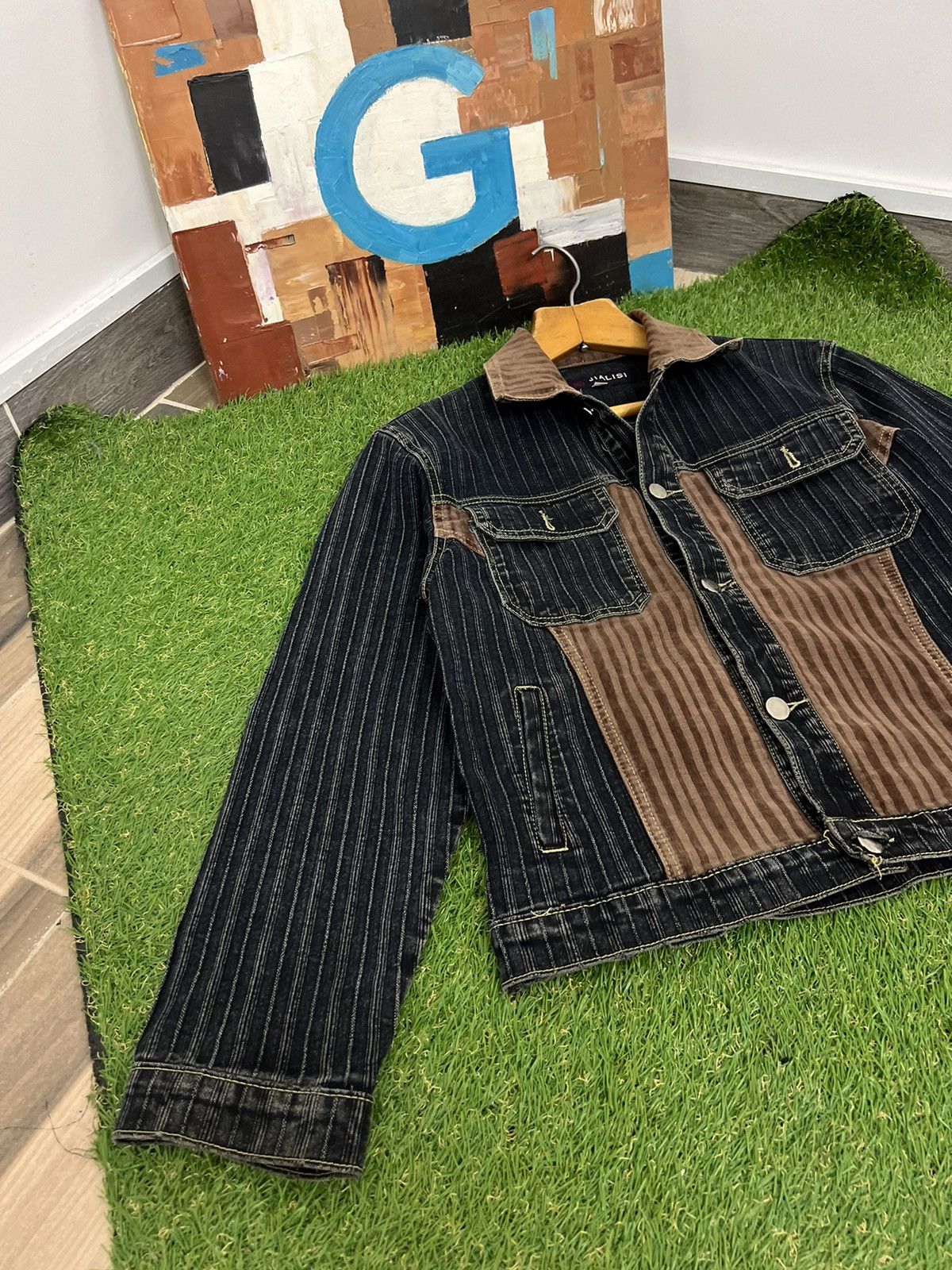 Japanese Brand × Vintage Vintage Y2K Denim Jacket jeans retro style size M Size M / US 6-8 / IT 42-44 - 5 Thumbnail