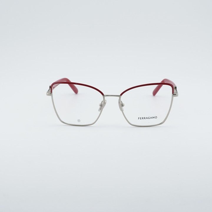Salvatore Ferragamo Salvatore Ferragamo SF2223N 744 Eyeglasse Burgundy 54mm Size ONE SIZE - 5 Thumbnail