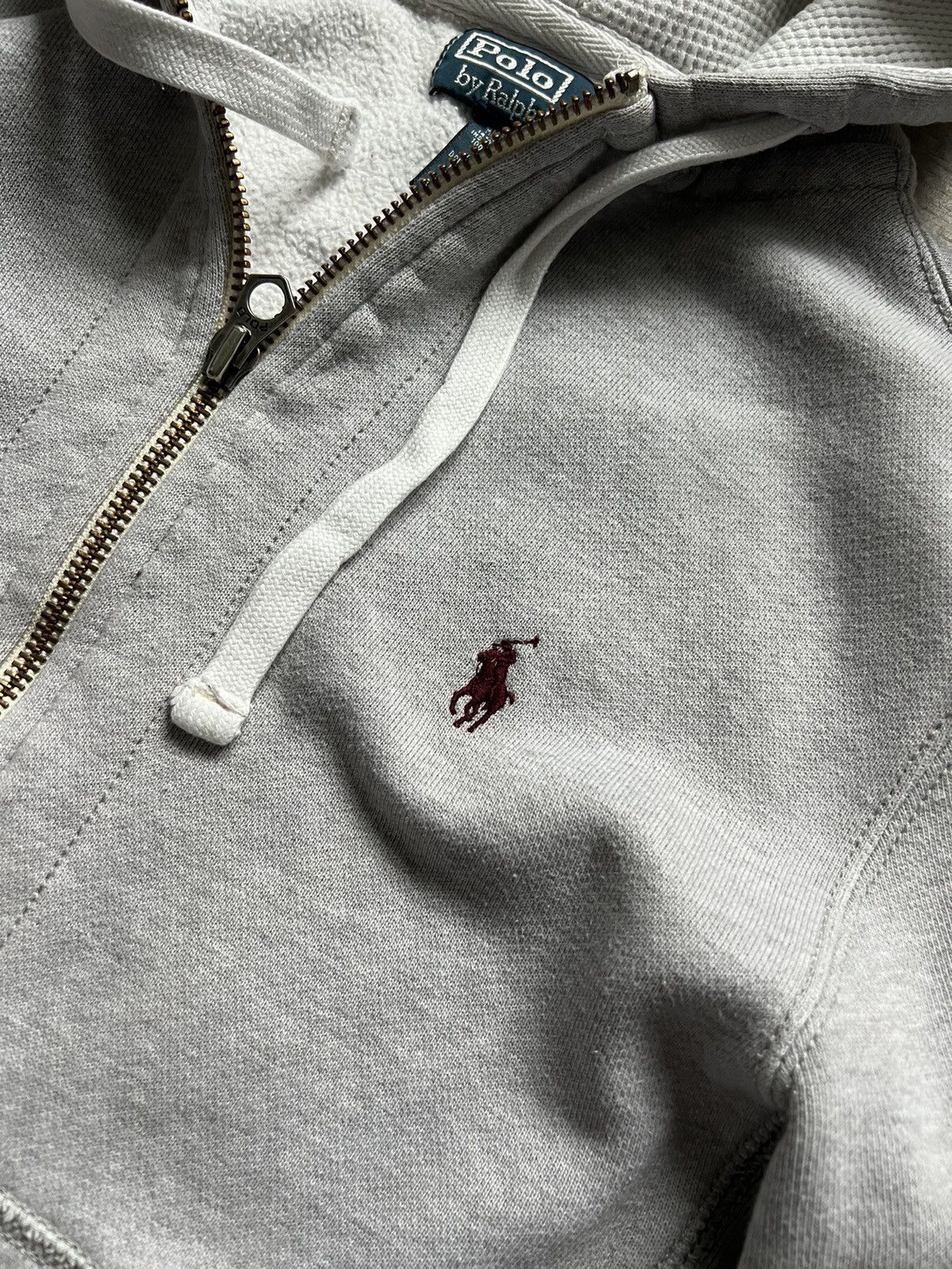 Japanese Brand × Polo Ralph Lauren Vintage Polo Ralph Lauren Zip Hoodie Hype Trend Y2K 00s USA Size US S / EU 44-46 / 1 - 4 Thumbnail