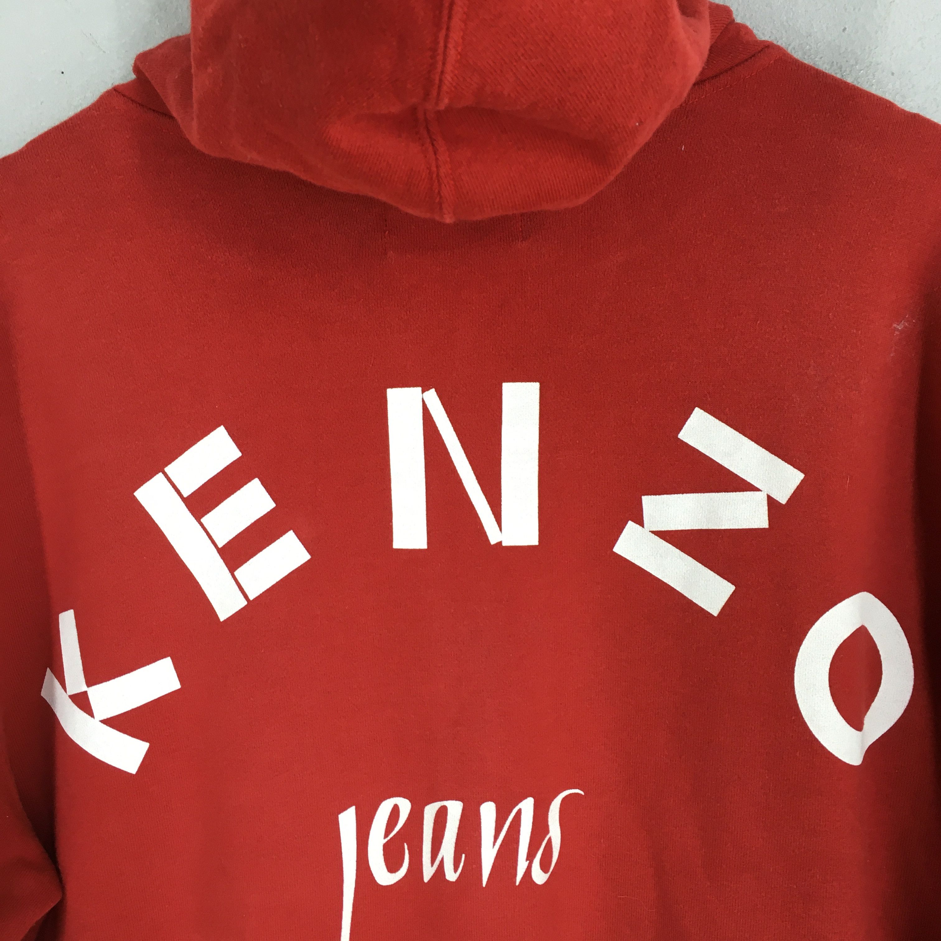 Kenzo Vintage Kenzo Jeans Hoodie Sweater Large Size US L / EU 52-54 / 3 - 8 Thumbnail