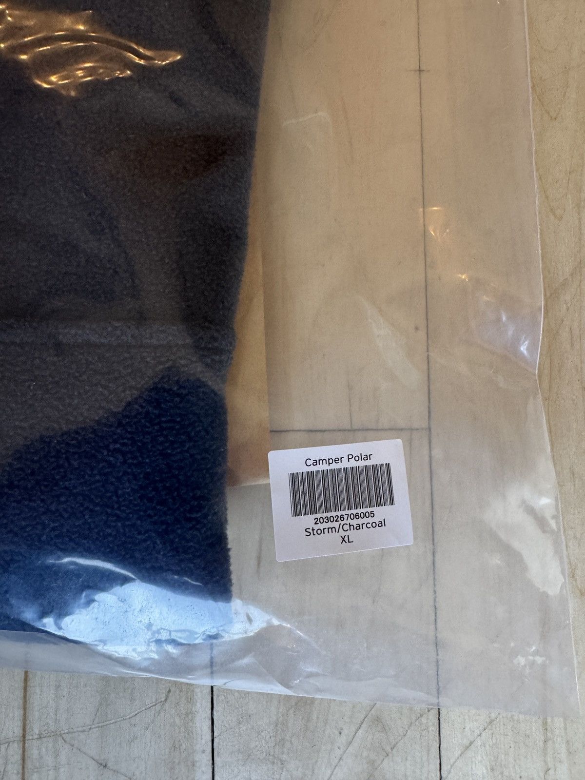 JJJJound Jjjjound Polar Camper Fleece in Storm Blue, Size XL Size US XL / EU 56 / 4 - 6 Thumbnail