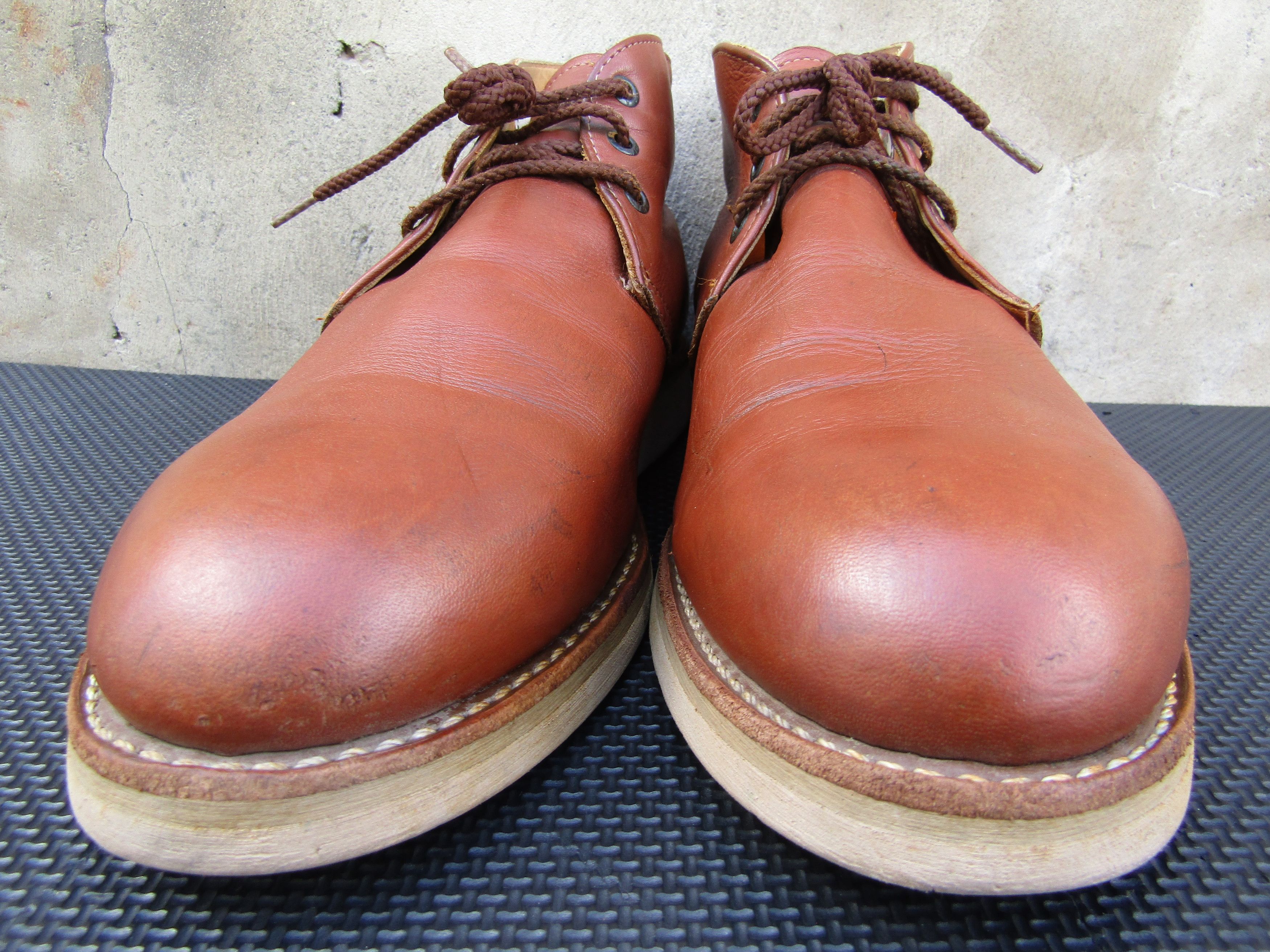 Red Wing Red Wing 595 Traction Tread Chukka Leather Boots Made USA Size US 12.5 / EU 45-46 - 4 Thumbnail
