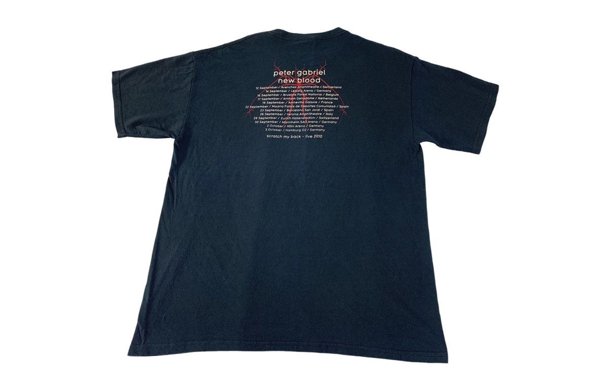 Band Tees Peter Gabriel New Blood Ninth Album English Anatomy Body Tee Size US L / EU 52-54 / 3 - 2 Thumbnail