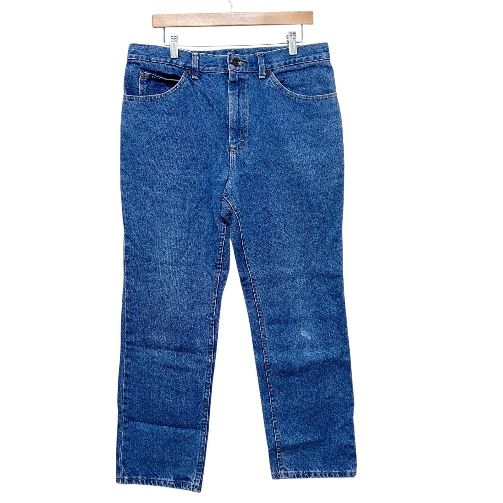 Lee Vintage Lee Straight Leg Jeans Sz 36x30 Size US 36 / EU 52 - 1 Thumbnail