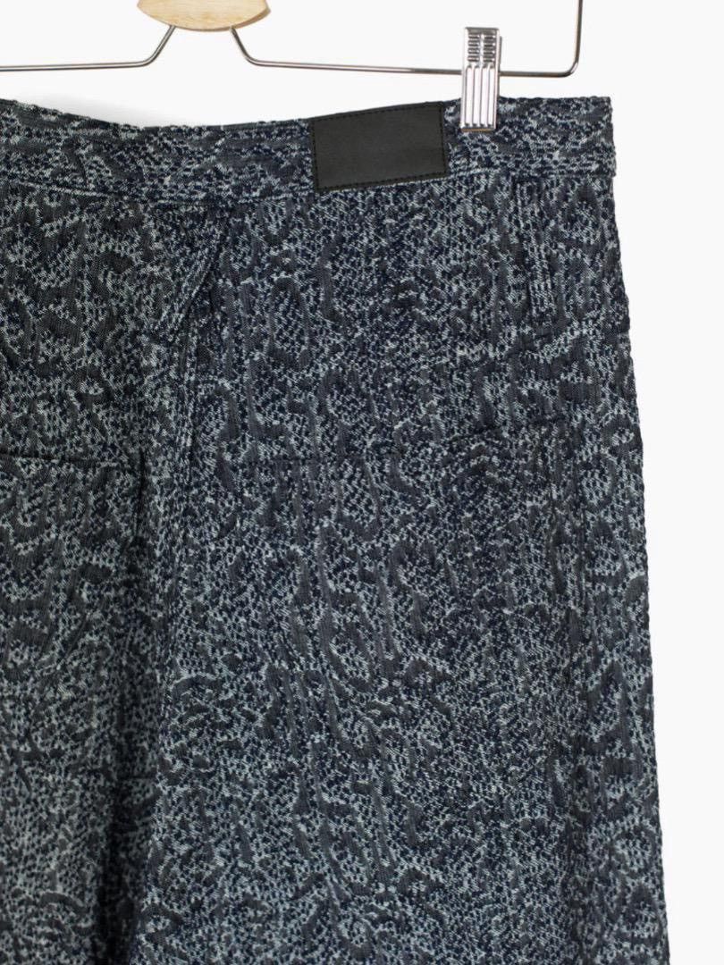 KOZABURO AW23 Snake Jacquard Extra Baggy Jeans Size US 30 / EU 46 - 6 Thumbnail