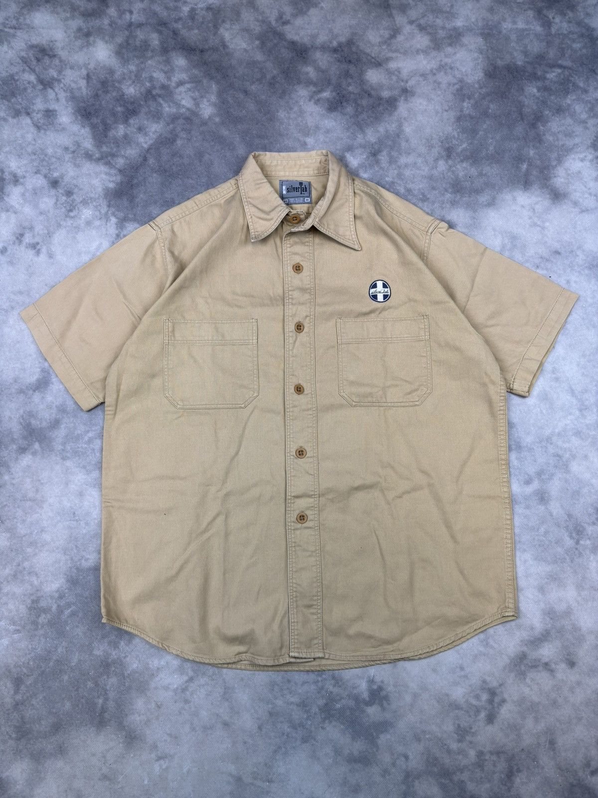 Levi's Vintage 90s Levi’s Silver Tab Shirt Button up USA Streetwear Size US M / EU 48-50 / 2 - 1 Thumbnail