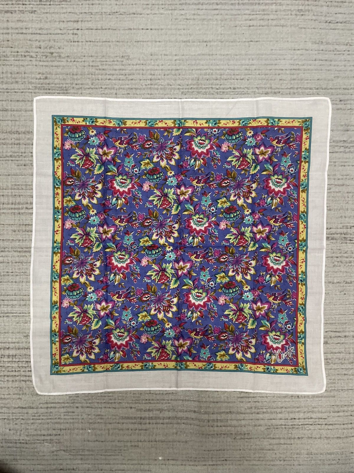 Kenzo Vintage Kenzo handkerchief bandana pocket square Size ONE SIZE - 1 Thumbnail