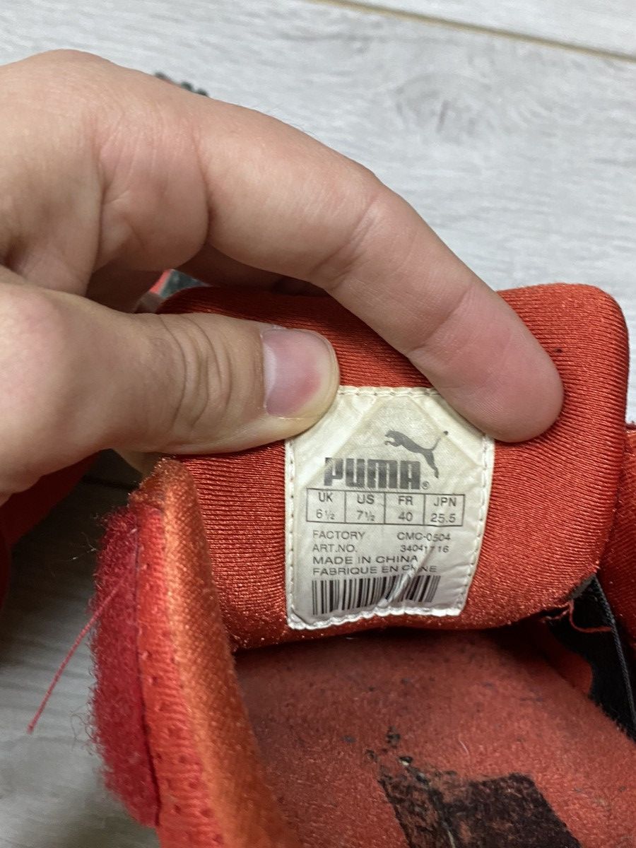 Puma Puma mostro big logo sneakers leather Size US 7.5 / EU 40-41 - 8 Thumbnail