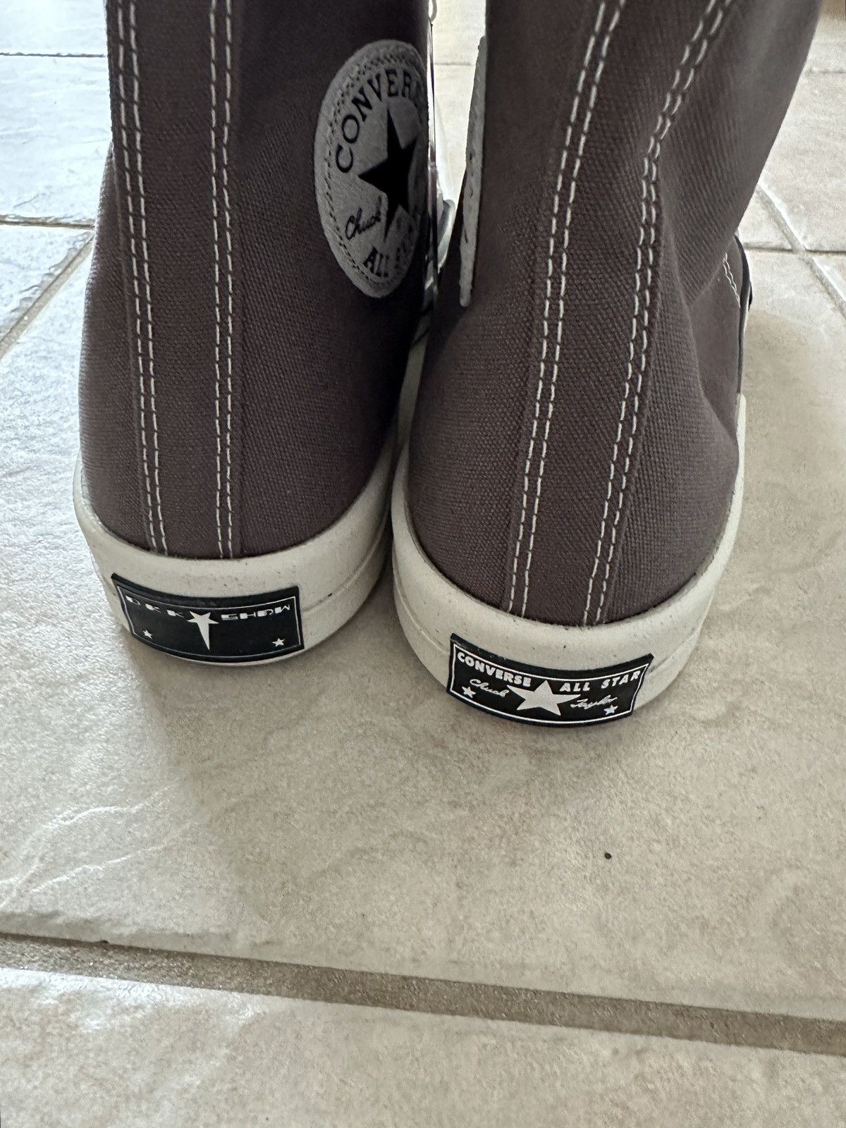 Converse DRKSHDW TURBODRK HI - Dust/Ivory - Sz 8.5 Size US 8.5 / EU 41-42 - 7 Thumbnail