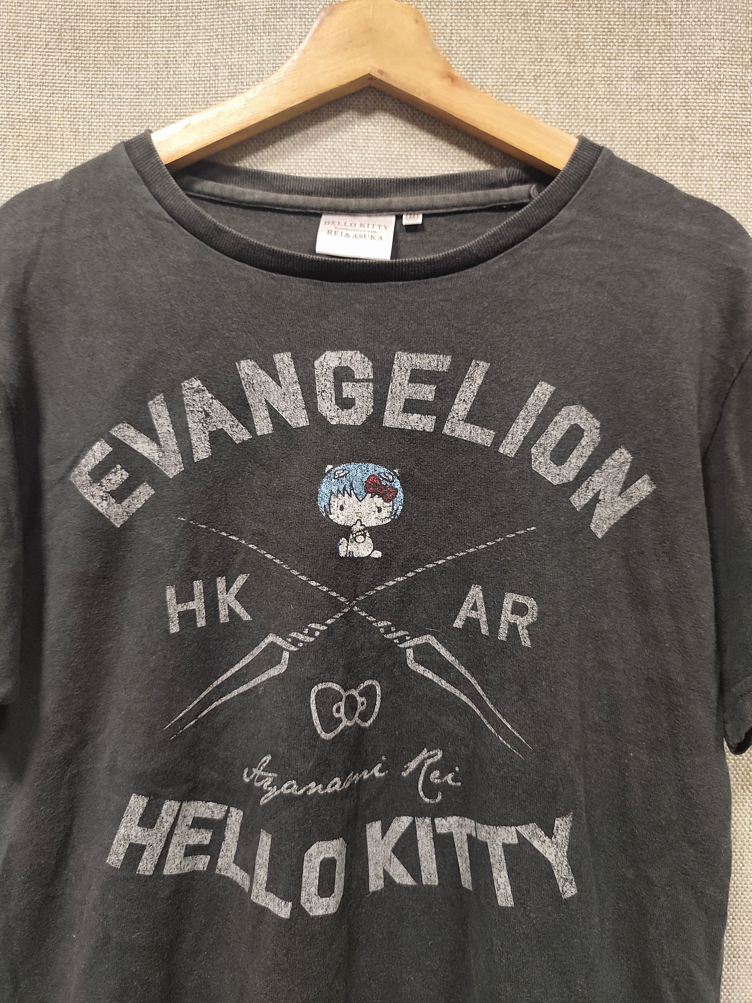 Anime Evangelion x Hello Kitty Rei T Shirt Size US M / EU 48-50 / 2 - 2 Thumbnail