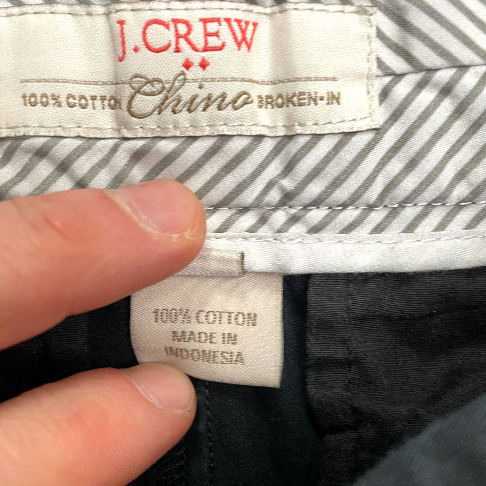 J.Crew VINTAGE J. Crew Chino Short Womens 00 Black Mid Size 24" / US 00 / IT 34 - 6 Thumbnail