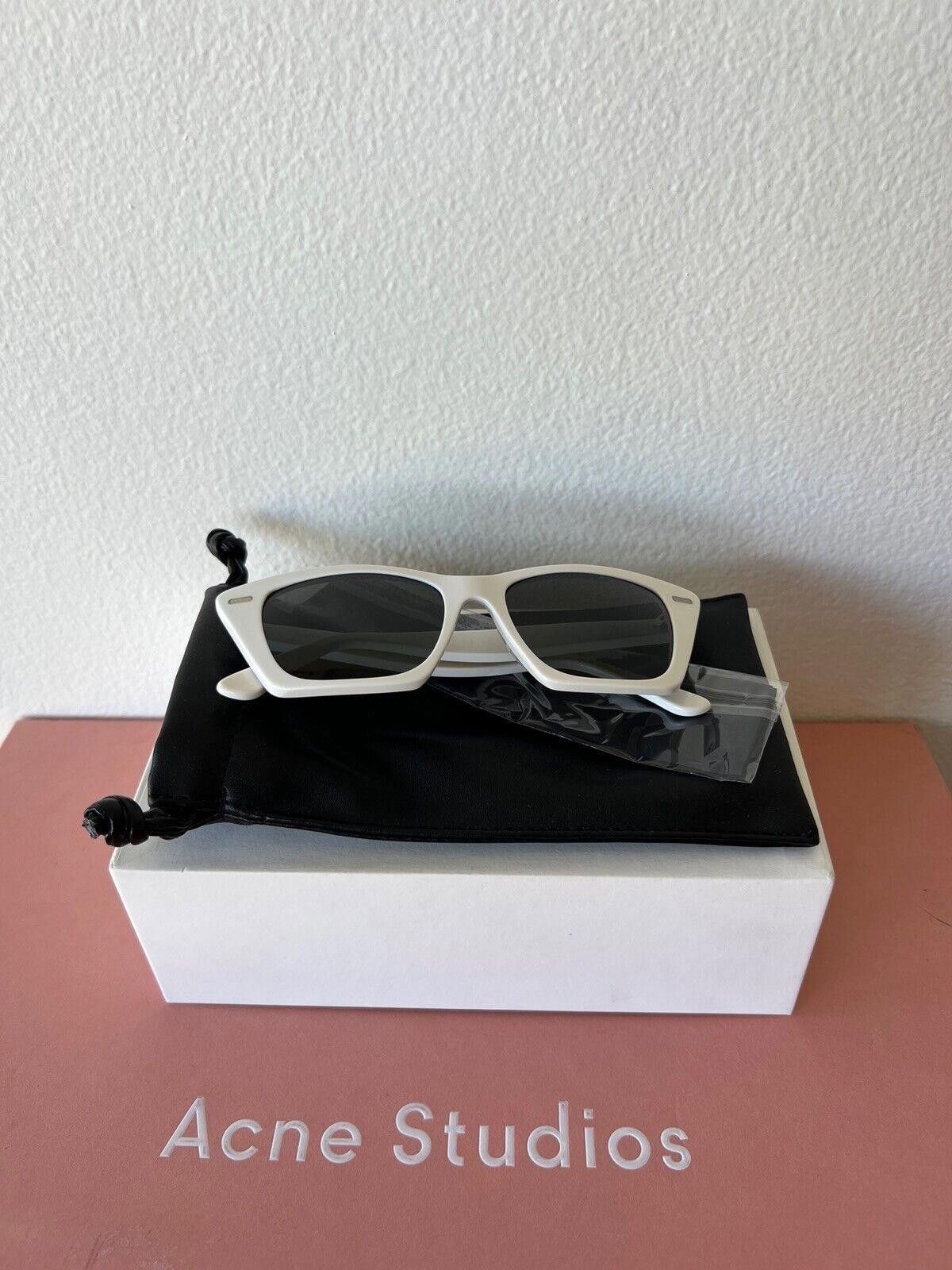 Acne Studios New Acne Studios sunglasses glasses white cat eye ingrid Size ONE SIZE - 2 Thumbnail