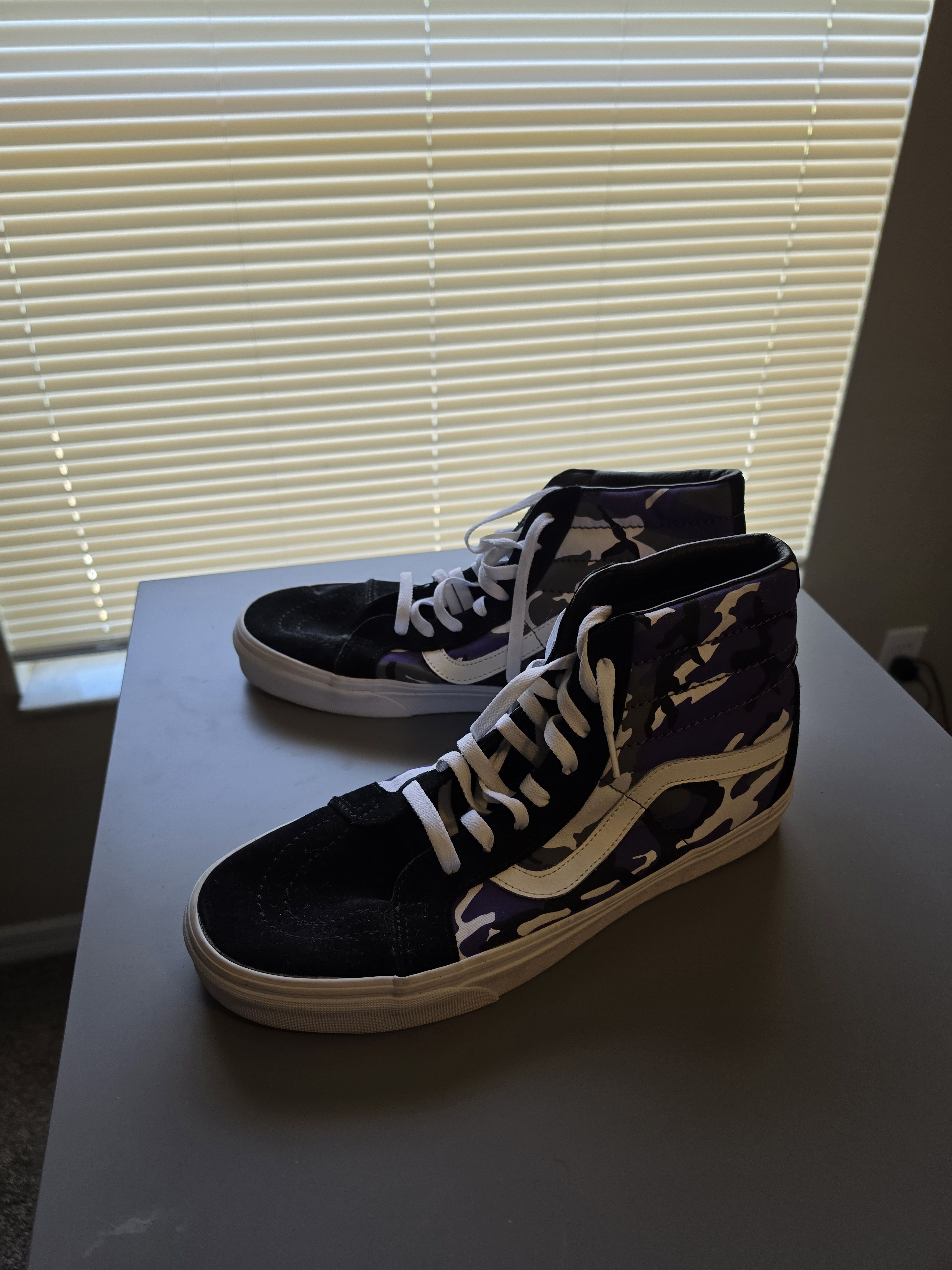 Vans Vans Hightop Sneakers Purple Camo Size 12 Size US 12 / EU 45 - 3 Thumbnail