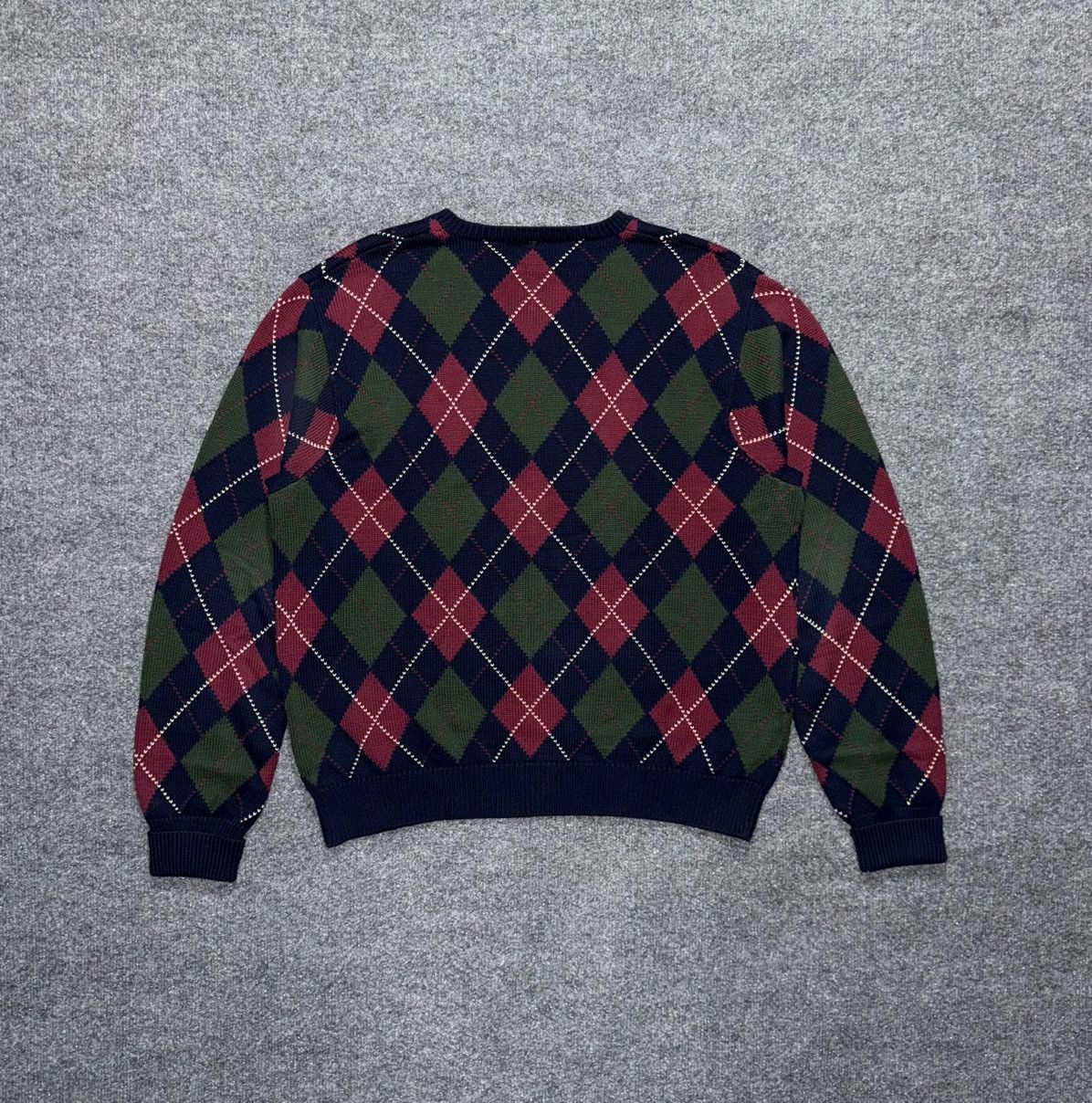 Polo Ralph Lauren Vintage Polo Ralph Lauren Argyle Knit Sweater Size US M / EU 48-50 / 2 - 5 Thumbnail