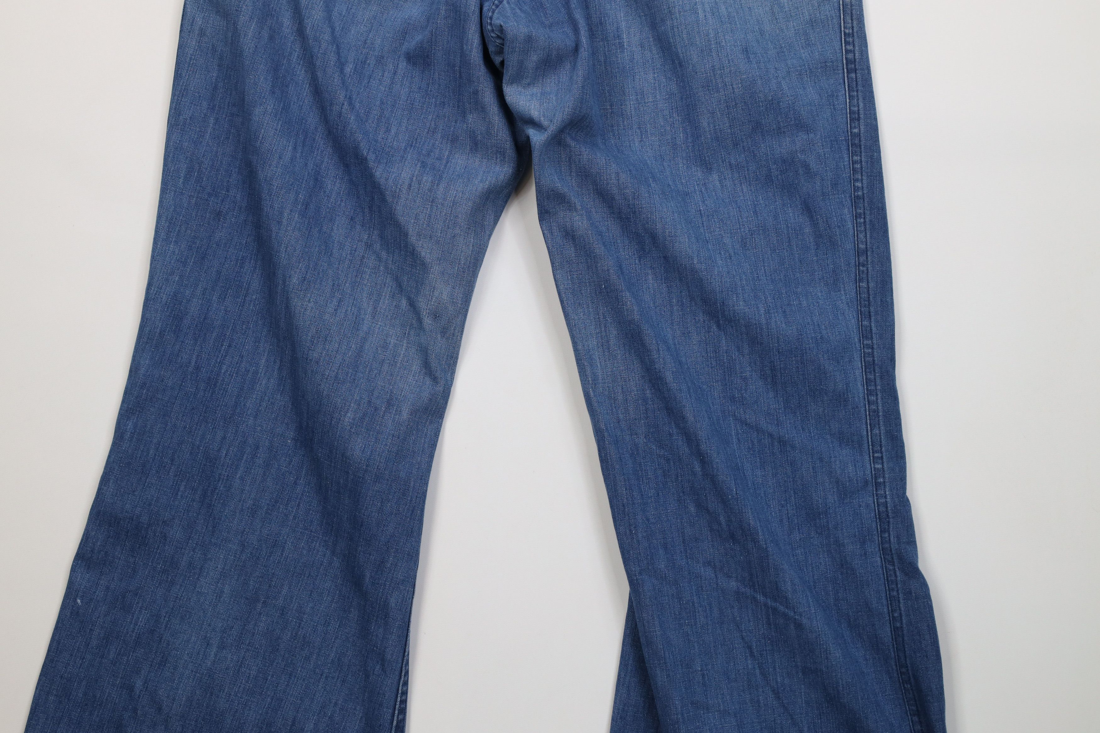 Vintage Vintage 70s Vietnam War USGI Bell Bottoms Denim Jeans USA Size US 34 / EU 50 - 12 Thumbnail
