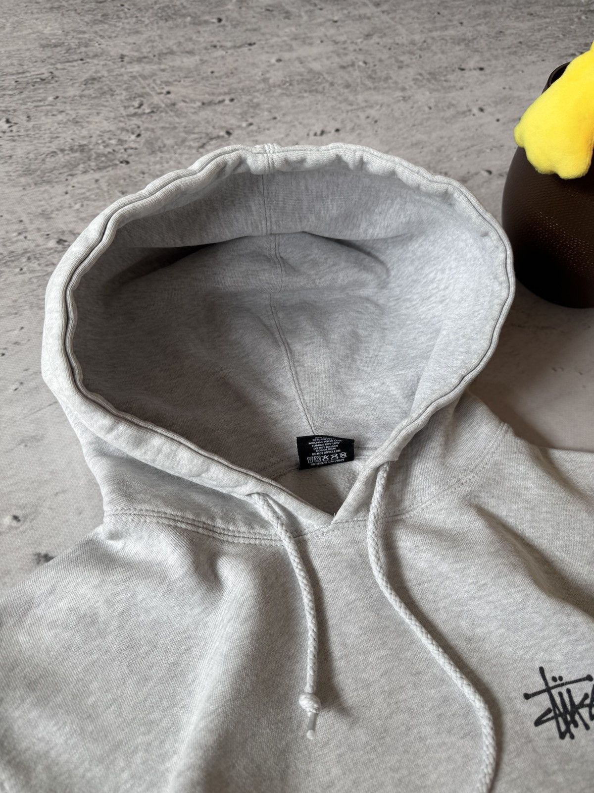 Stussy × Vintage STUSSY CENTER HUFT LOGO OVERSIZE BAGGY FIT HOODIE Size US M / EU 48-50 / 2 - 7 Thumbnail