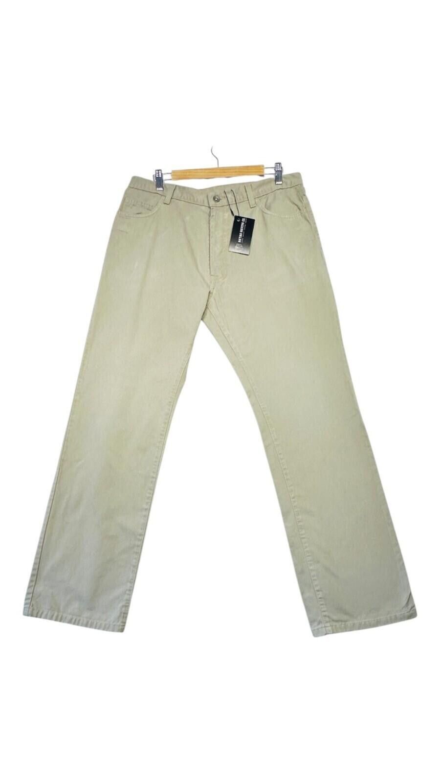 Kickers Kickers Chinos Men's UK Size 34"W 32"L Beige Retro Size US 34 / EU 50 - 2 Thumbnail