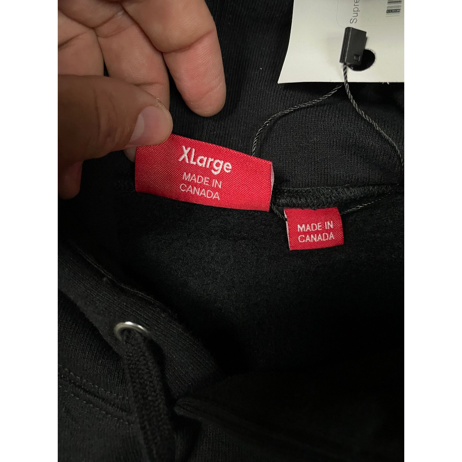 Supreme Supreme Hoodie Black Bling XL New Size US XL / EU 56 / 4 - 3 Thumbnail