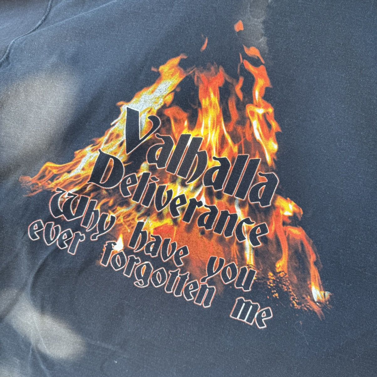 Band Tees Blind Guardian Valhalla Album Metal Band Tee Vintage Washed Size US XXL / EU 58 / 5 - 10 Thumbnail