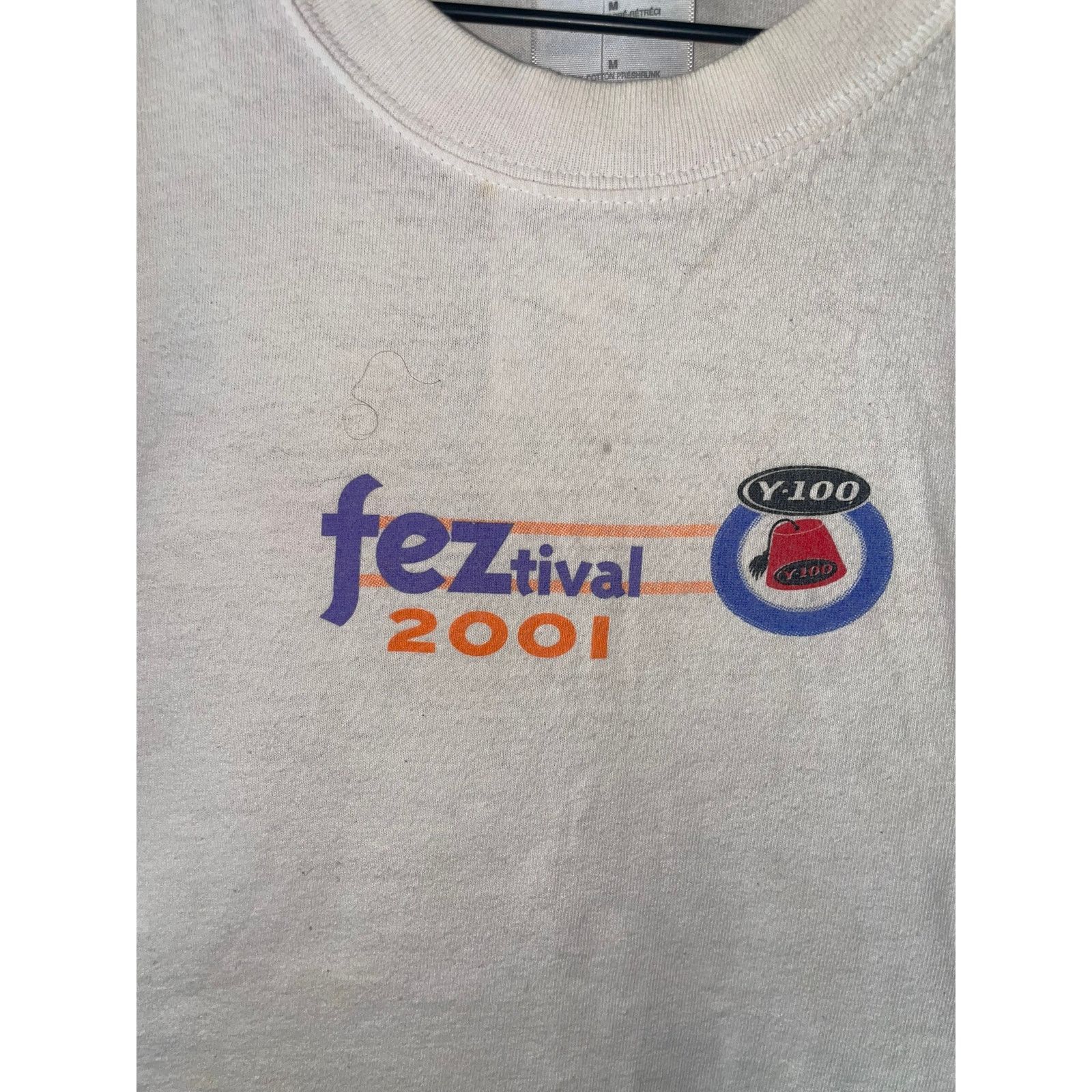 Gildan Vintage Concert Shirt Fez Promo Concert Weezer Tenacios D Size US M / EU 48-50 / 2 - 2 Thumbnail