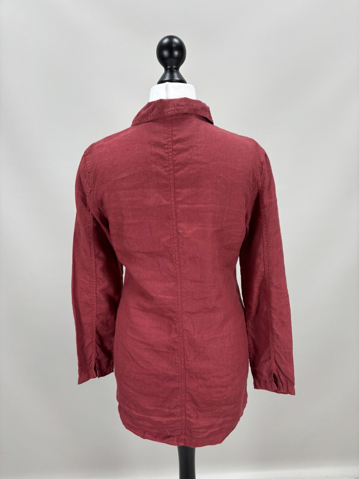 Transit Womens linen jacket Transit Par Such Size 2 Color Red Size M / US 6-8 / IT 42-44 - 7 Thumbnail
