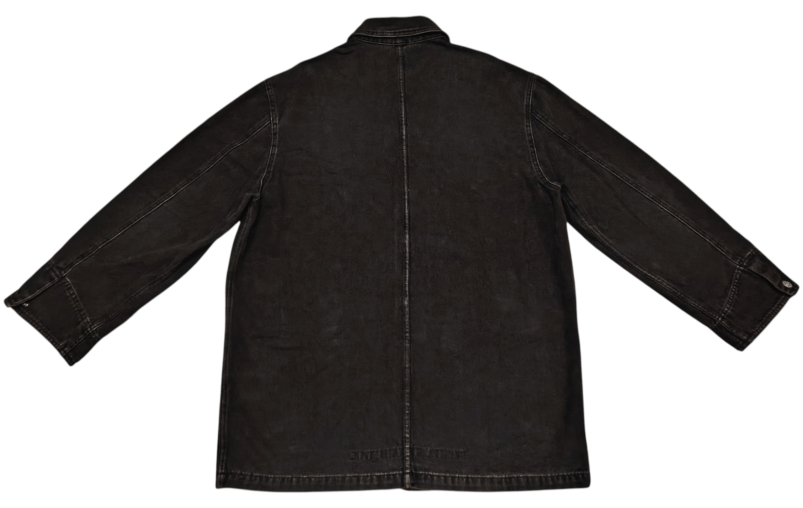 Marithe + Francois Girbaud Rare vtg Japanese MFG Denim Jacket Like Carhartt Jacket Size US XL / EU 56 / 4 - 2 Thumbnail