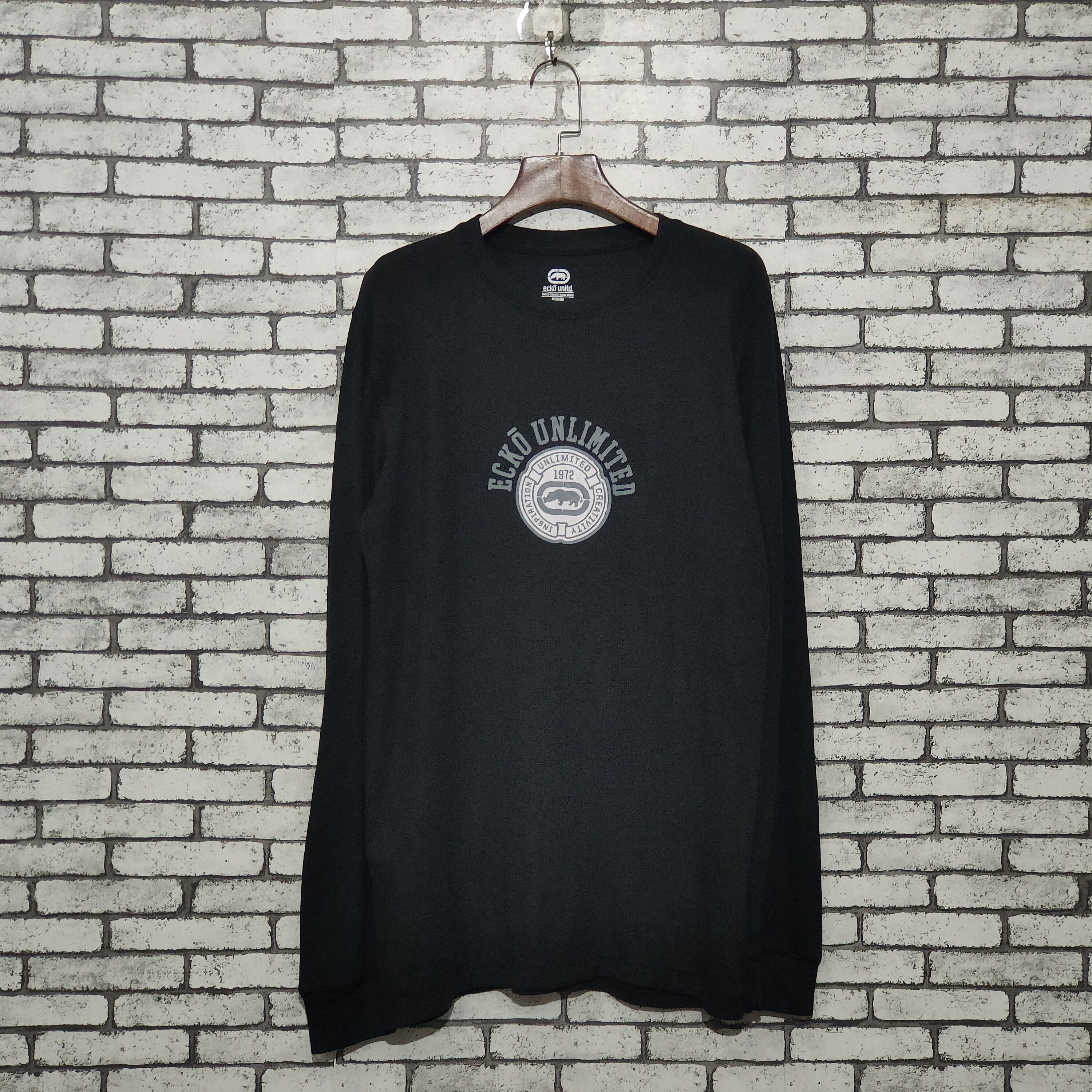 Ecko Unltd. 🔥Ecko Untld Waffle Long Sleeve T-Shirts Size US M / EU 48-50 / 2 - 1 Thumbnail