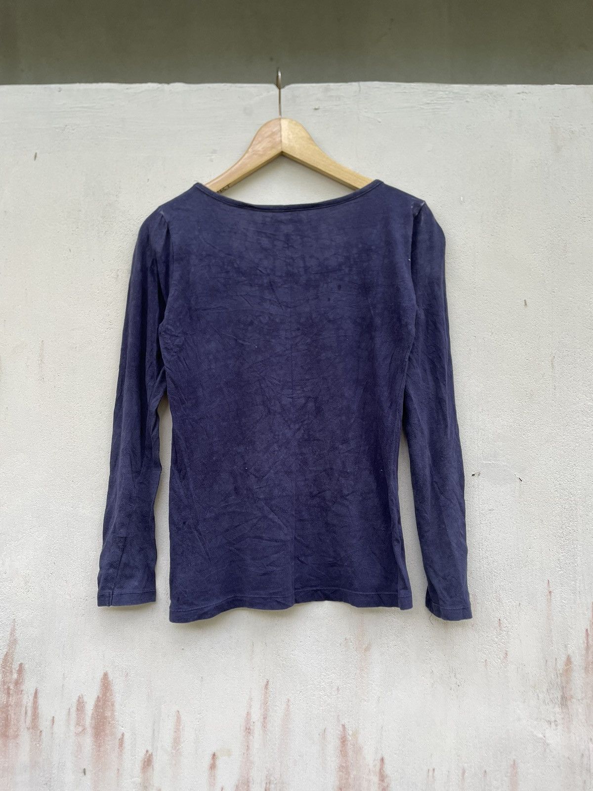 20471120 × If Six Was Nine × Japanese Brand Y2k Wqshed Long Sleeve Neckless Print Tees Size US S / EU 44-46 / 1 - 7 Thumbnail