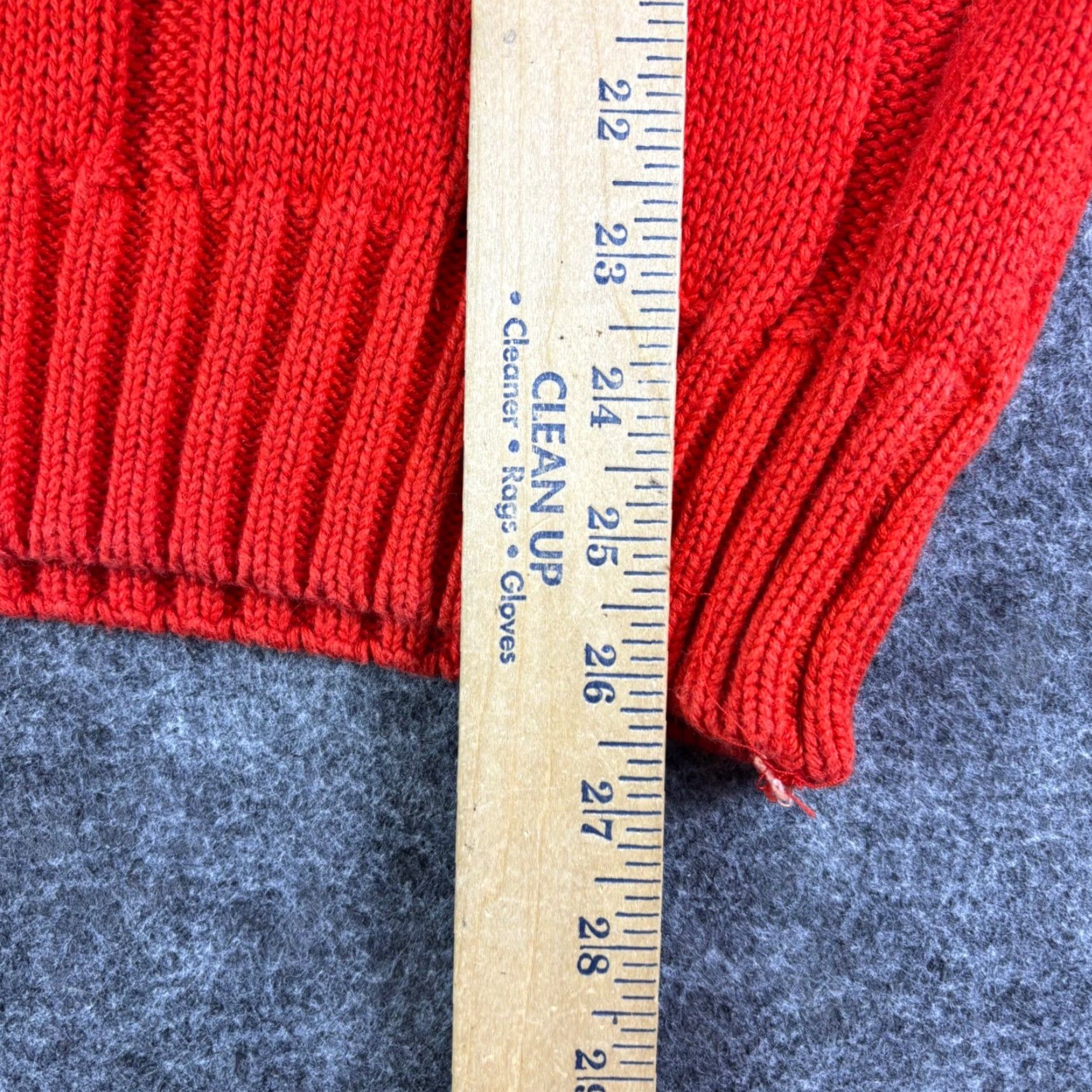 Gap GAP Men's Orange Checkerboard Knit Sweater XL Ramie Cotton Pullover Vintage Ramie Cotton Blend Crew Neck Waffle-Knit Geometric 90s Casual Mens Size US XL / EU 56 / 4 - 5 Thumbnail