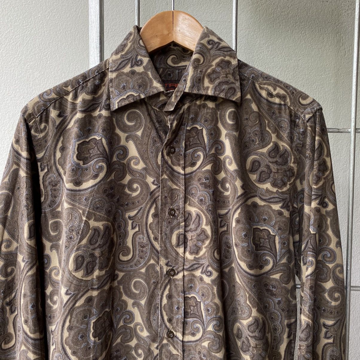 Etro Etro Vintage Paisley Shirt Size US XS / EU 42 / 0 - 7 Thumbnail