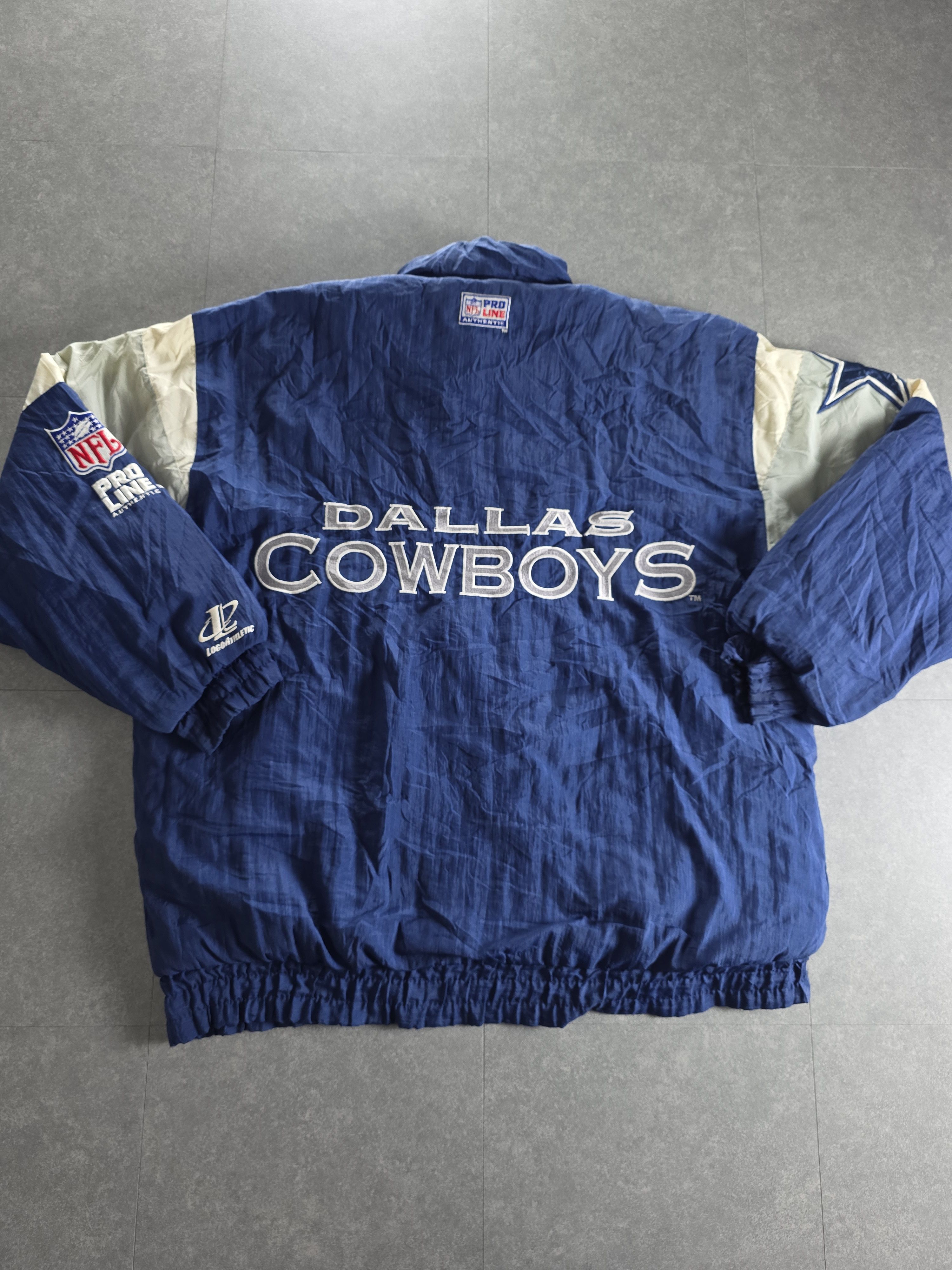 Pro Line Vintage 90s Dallas Cowboys NFL Pro Line Logo Athletic Puffer Size US L / EU 52-54 / 3 - 1 Thumbnail