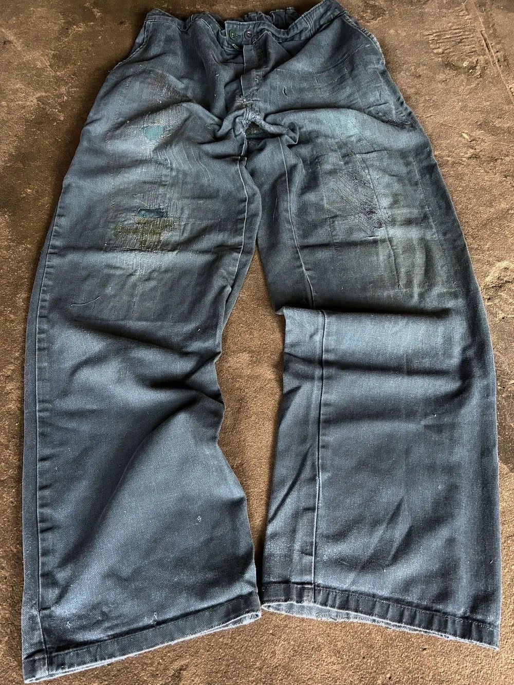 Hysteric Glamour × Japanese Brand 💥 HYSTERIC GLAMOUR BALENCIAGA STYLE JAPANESE JEANS Size US 32 / EU 48 - 1 Thumbnail