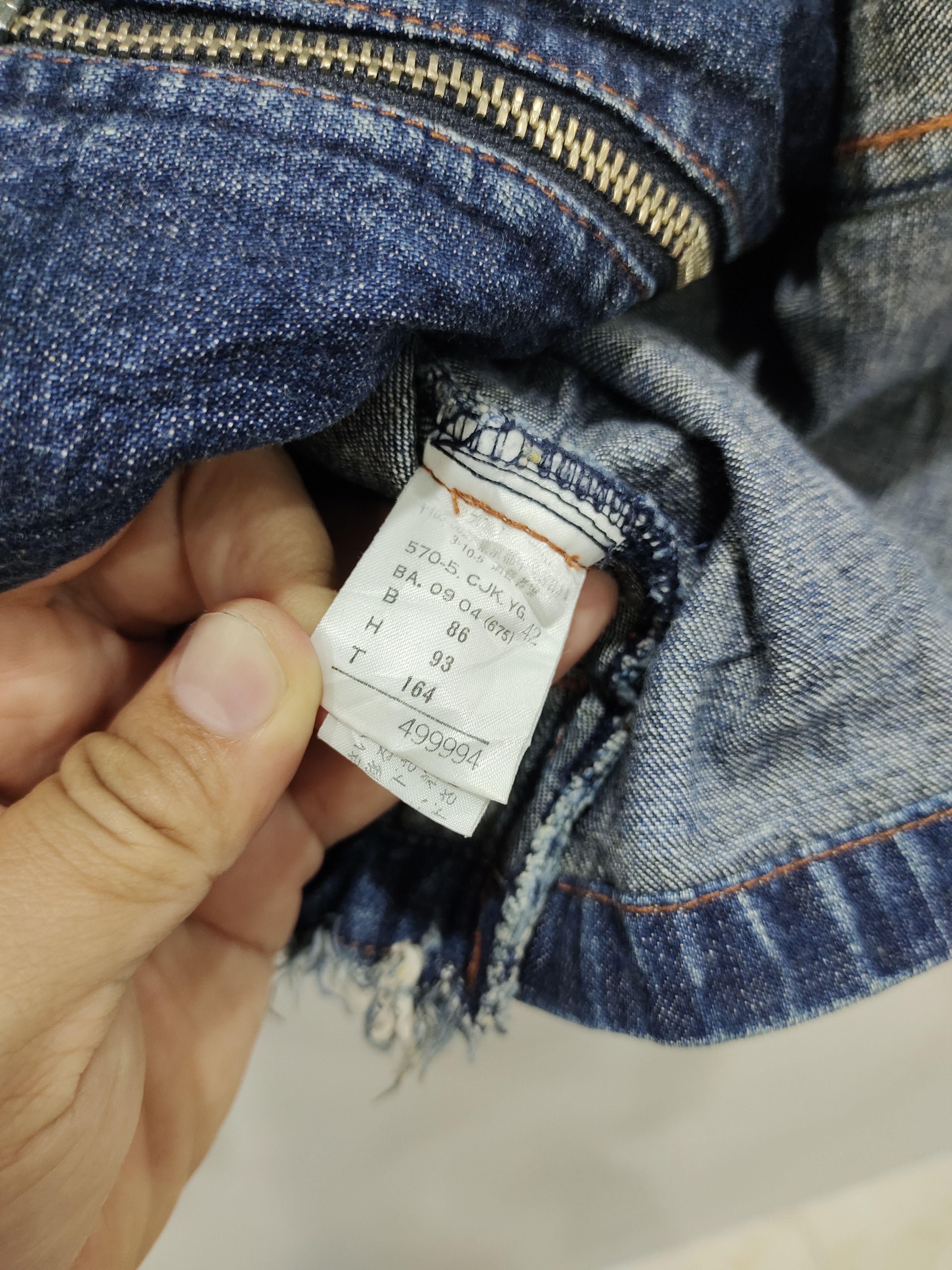 Jean Paul Gaultier Vintage Jean Paul Gaultier Denim Jacket Size S / US 4 / IT 40 - 11 Thumbnail