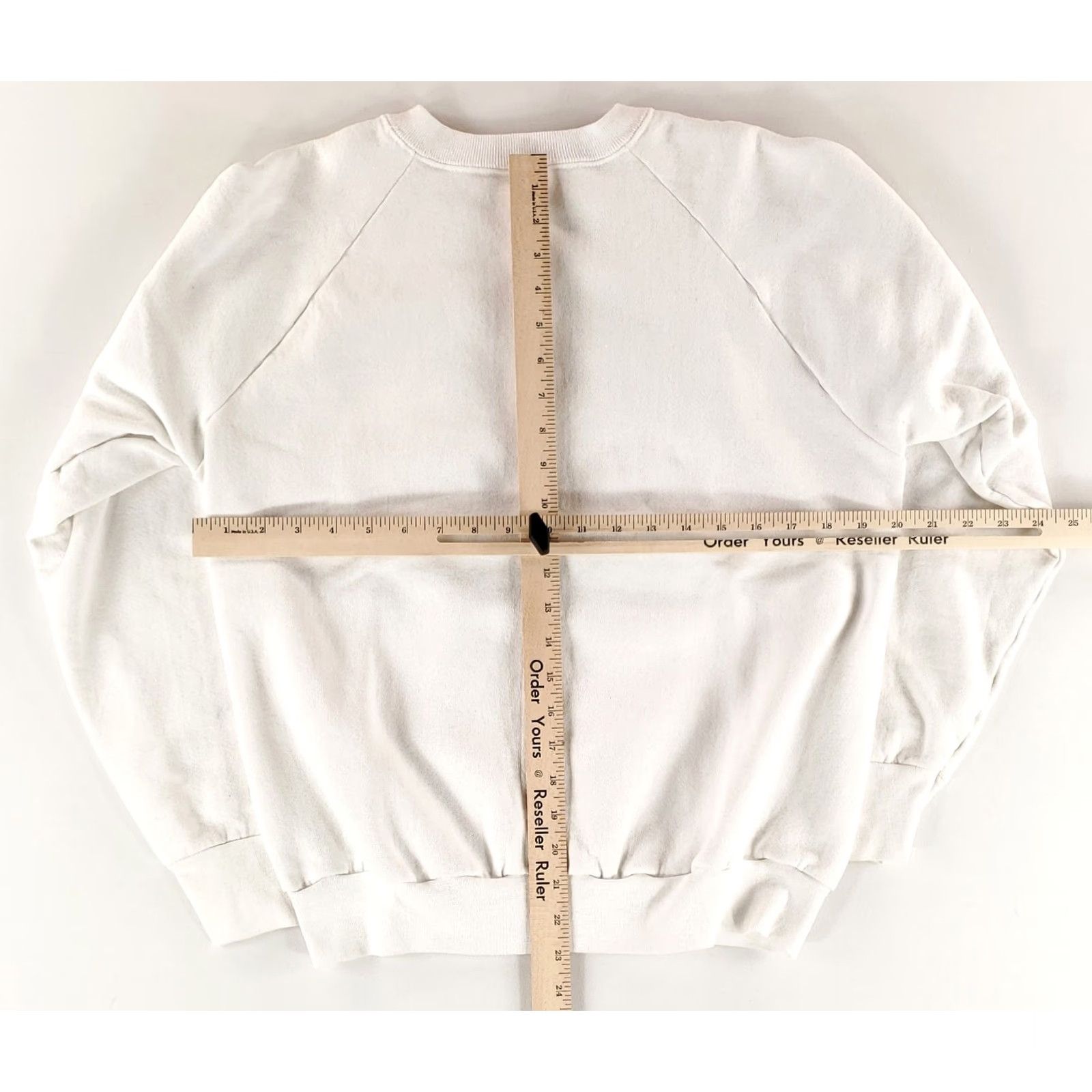 Fruit Of The Loom Fruit of the Loom Sweatshirt Plant a Tree Dog White Made USA Long Sleeve Mens L Crew Neck Pullover White Mens L Size US L / EU 52-54 / 3 - 7 Thumbnail