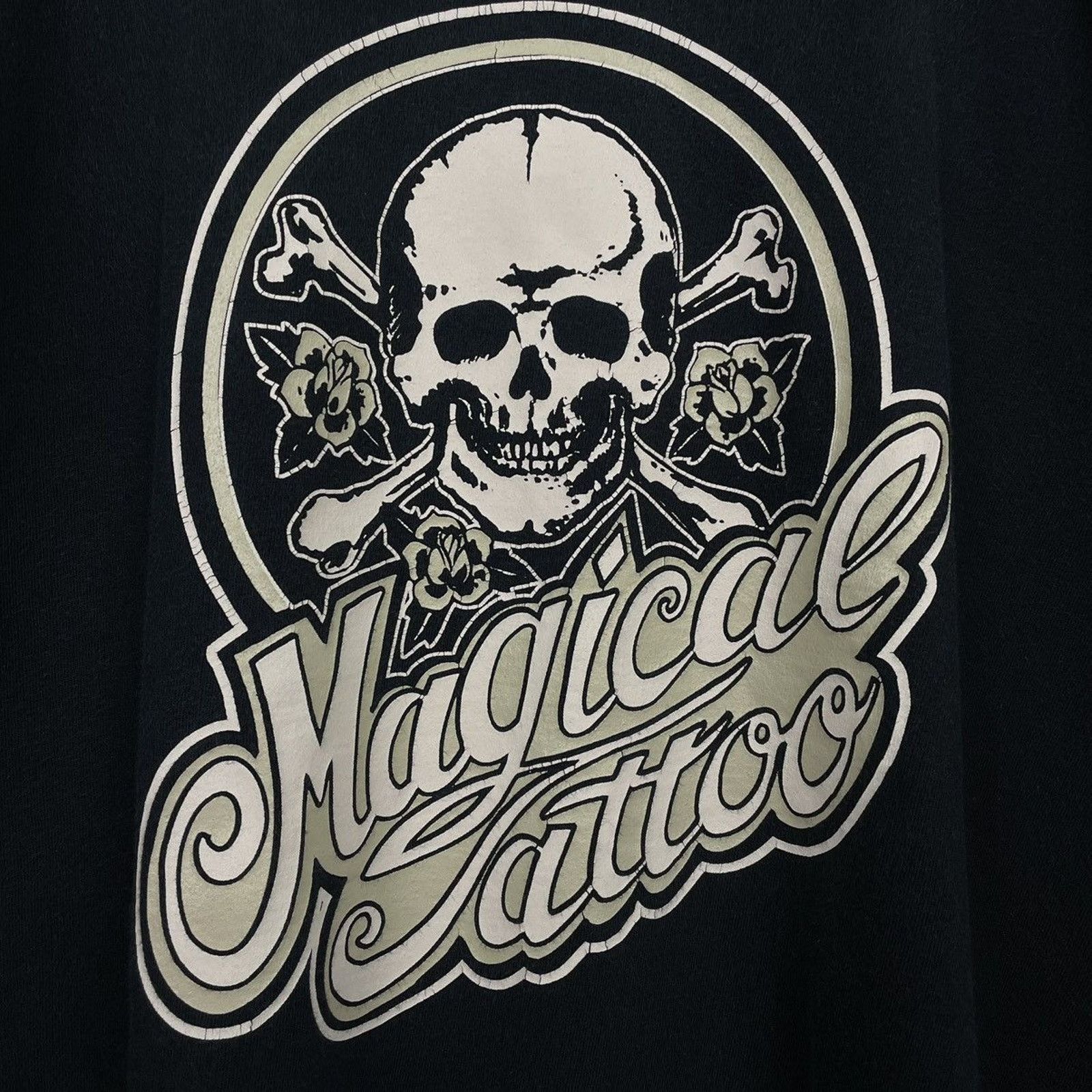 Japanese Brand × Magical Design × Vintage 🇯🇵’90s MAGICAL DESIGN Skull T Size US M / EU 48-50 / 2 - 3 Thumbnail