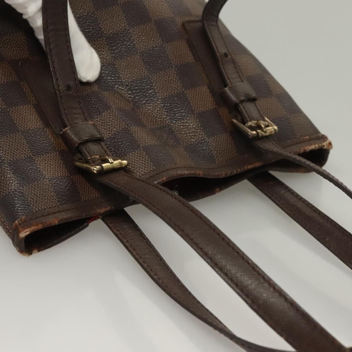 Louis Vuitton LOUIS VUITTON Damier Ebene Marais Shoulder Bag N42240 Size ONE SIZE - 14 Thumbnail
